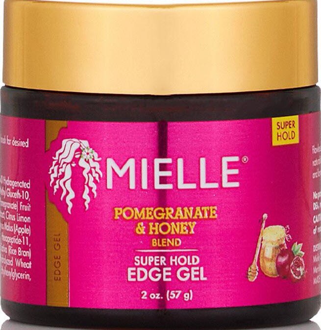 Mielle Pomegranate & Honey Blend Super Hold Edge Gel, 2 OZ