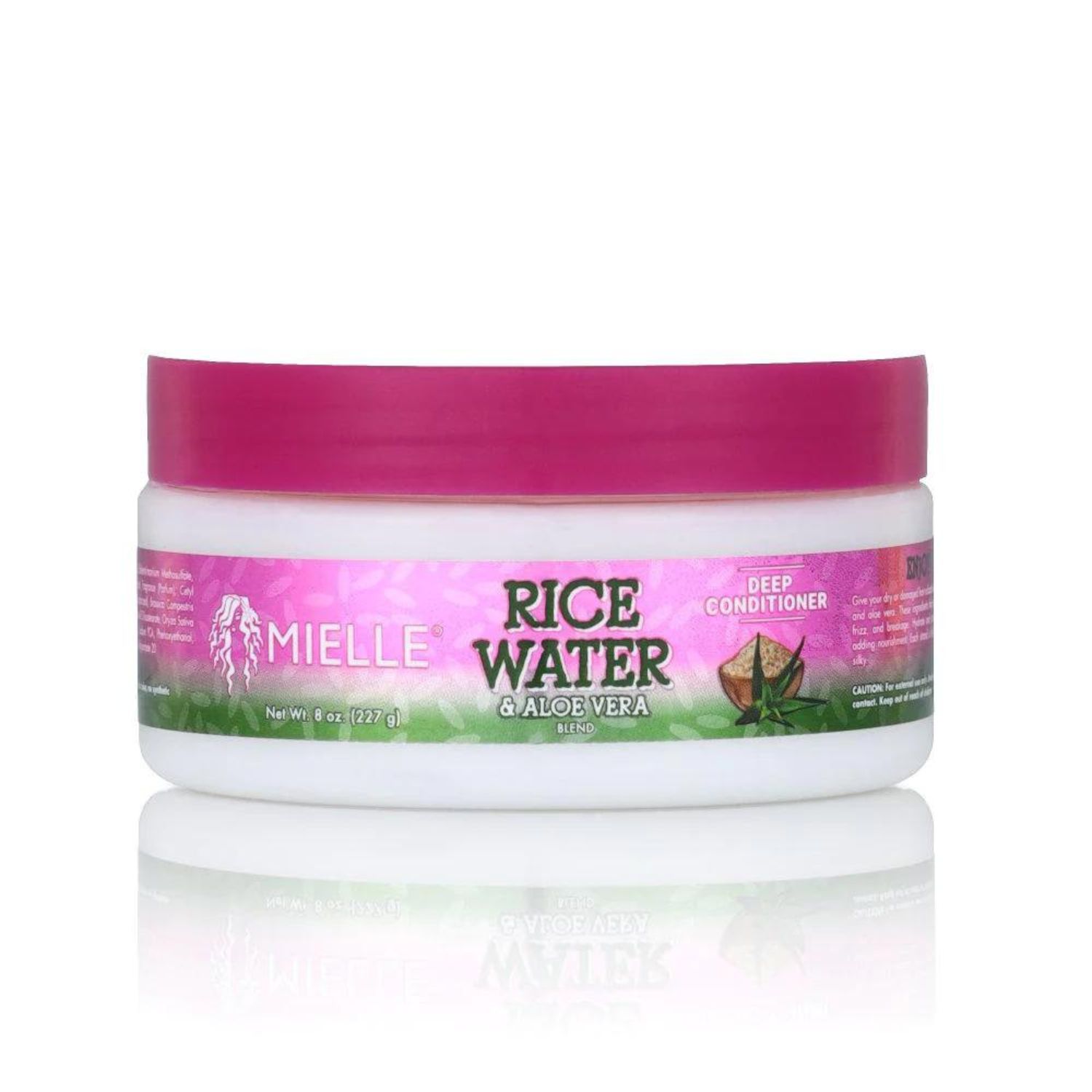 Mielle Rice Water & Aloe Deep Conditioner, 8 OZ