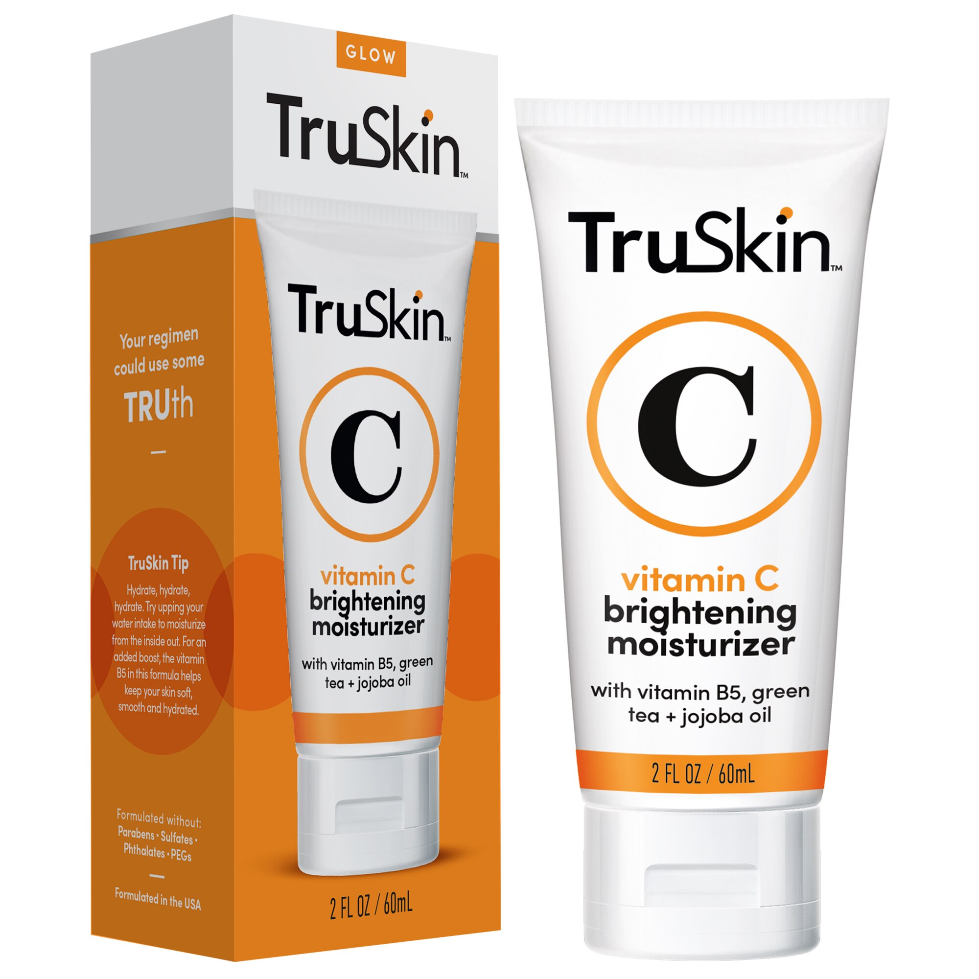 TruSkin Vitamin C Brightening Moisturizer, 2 OZ
