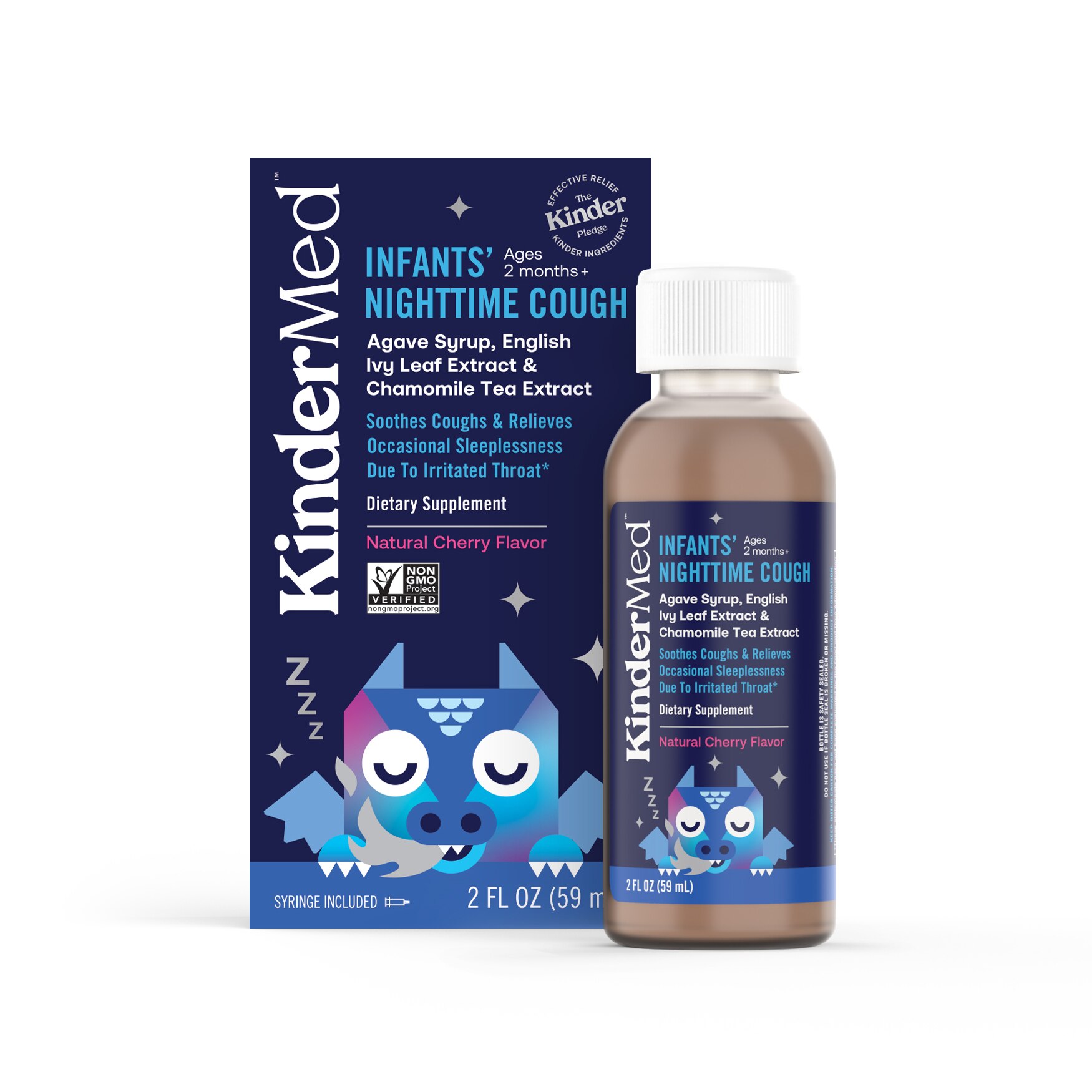 KinderMed Infants Nighttime Cough, 2 OZ