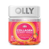 Olly Collagen Peach Rings Gummy Supplement, 30CT, thumbnail image 1 of 5