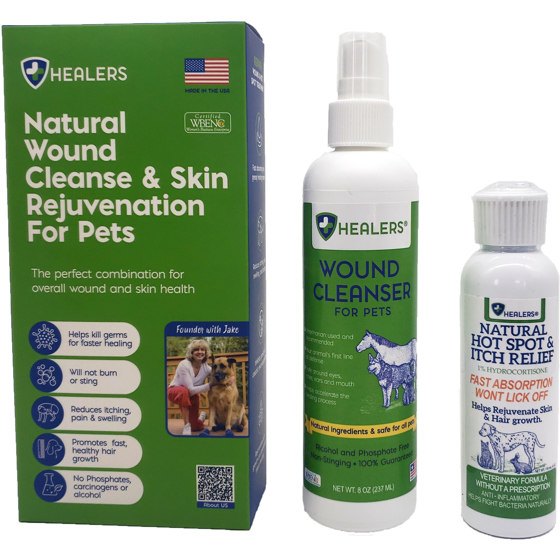 Healers Heal and Repair Kit, 8 oz