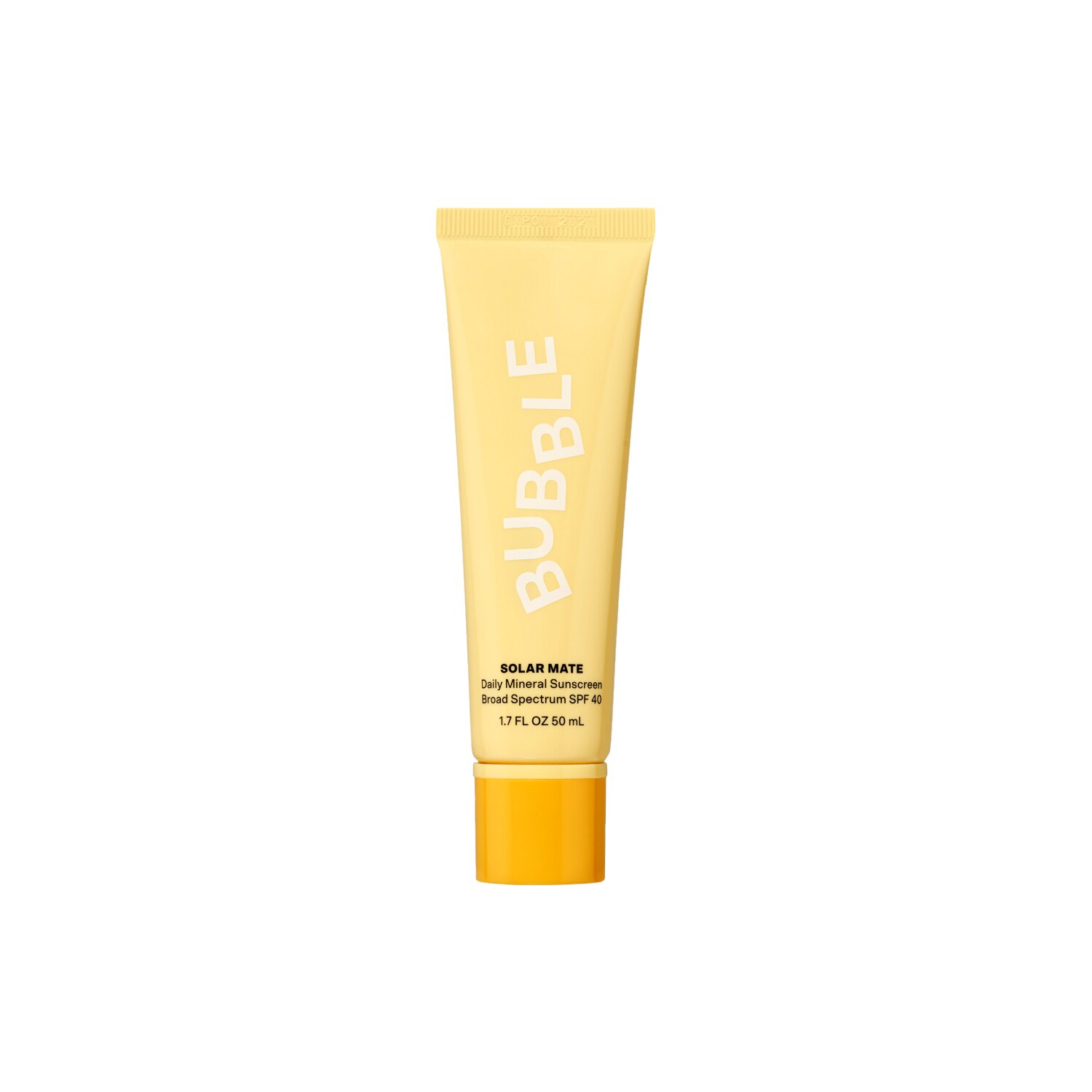 Bubble Skincare Solar Mate Invisible Daily Mineral Sunscreen, Broad Spectrum SPF 40, 1.7 OZ