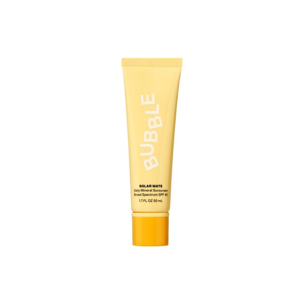 Bubble Skincare Solar Mate Invisible Daily Mineral Sunscreen, Broad Spectrum SPF 40, 1.7 OZ