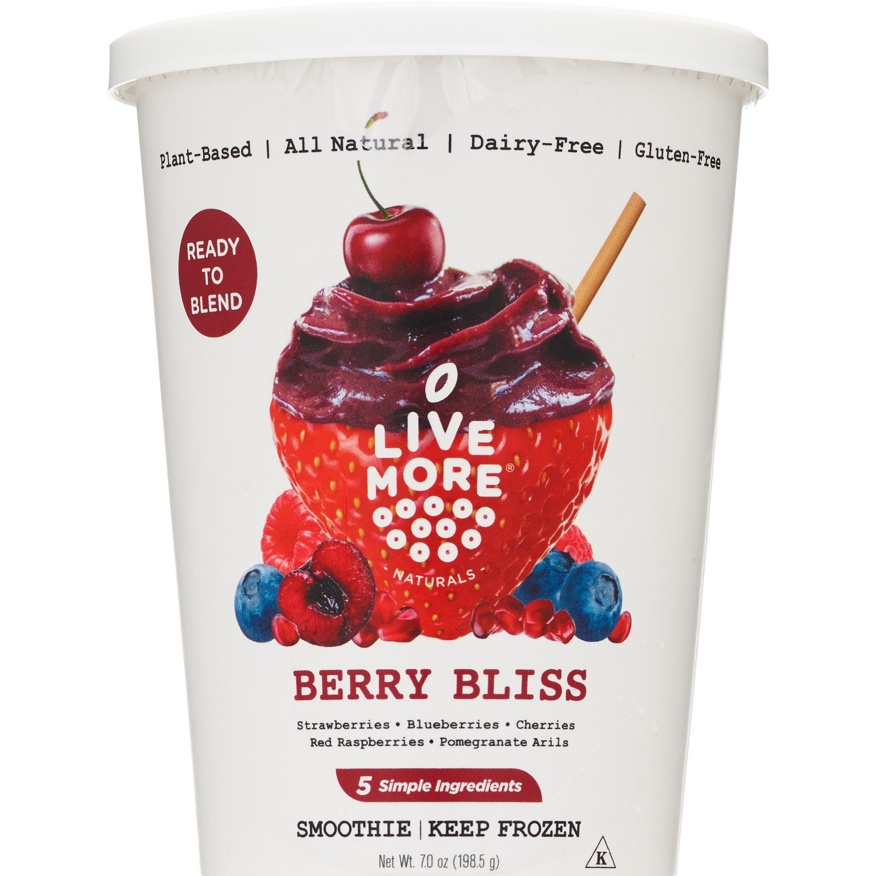 LiveMore Naturals Berry Bliss Smoothie, 7 oz