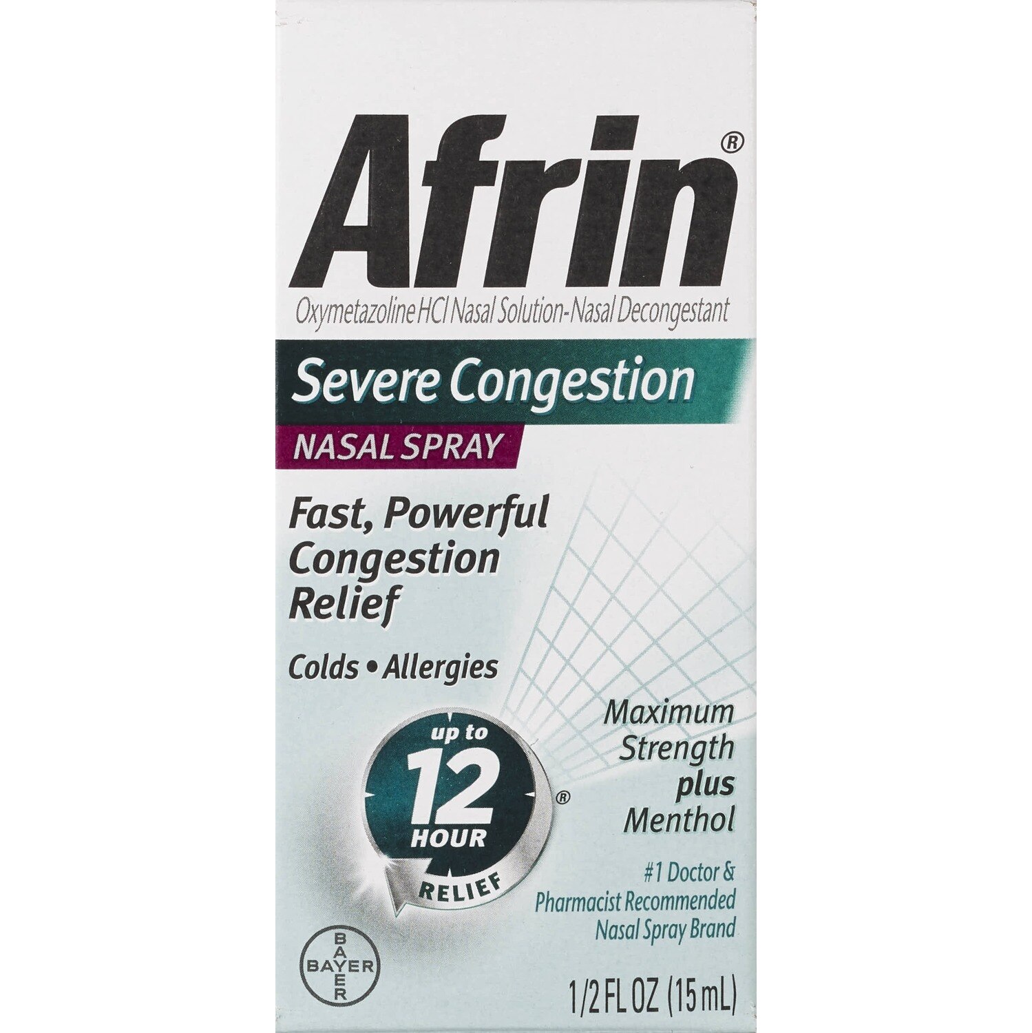 Afrin Nasal Spray Severe Congestion