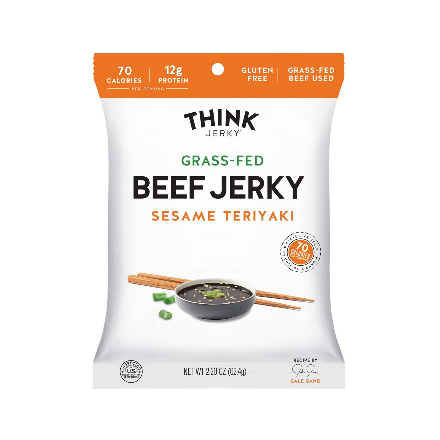 Think Jerky Sesame Teriyaki Beef Jerky, 2.2 oz