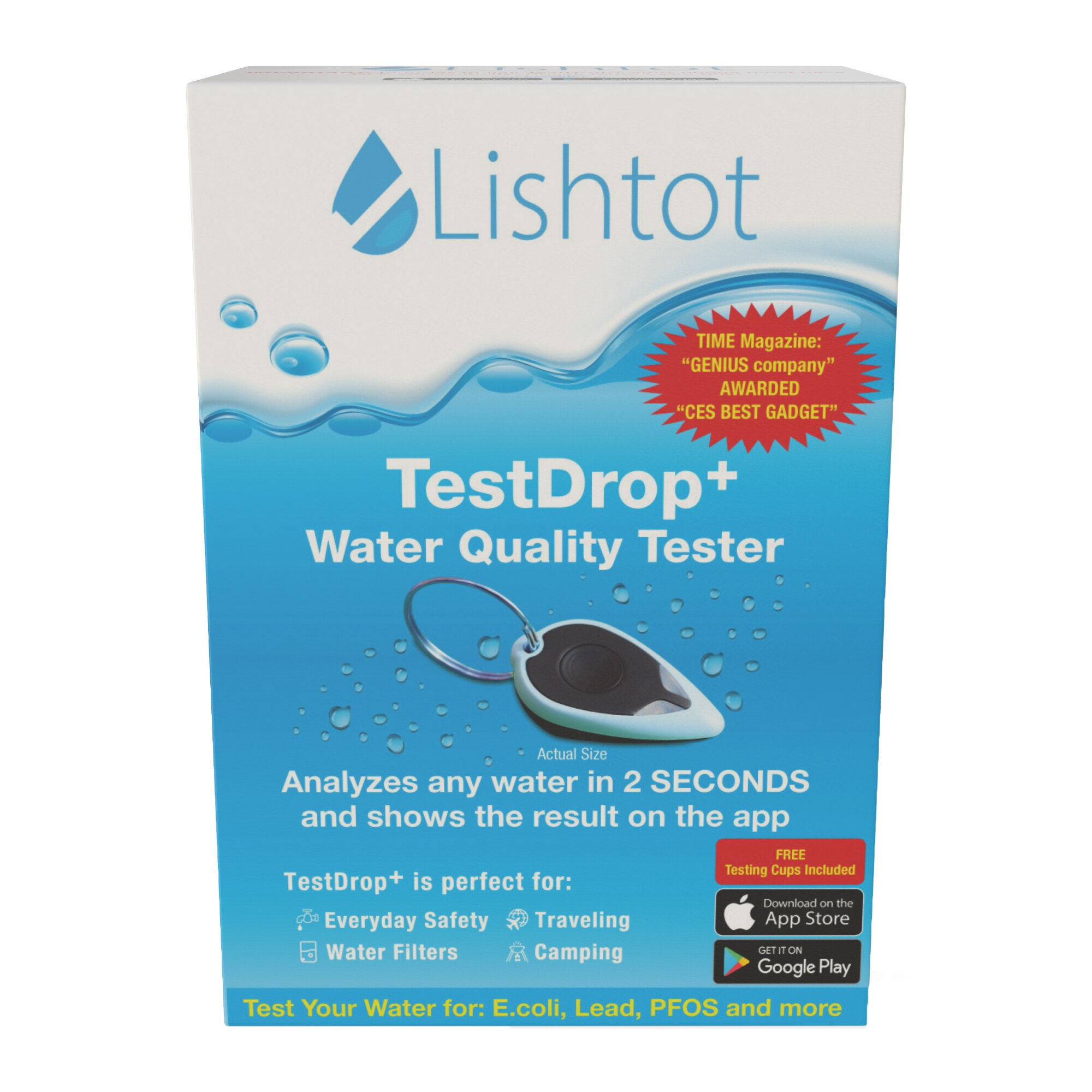 Lishtot TestDrop+ Immediate Water Quality Tester