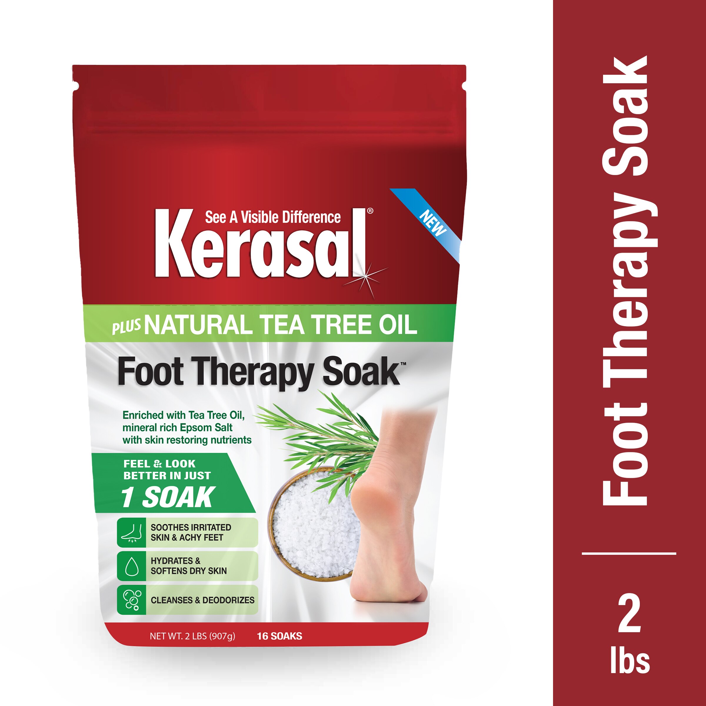 Kerasal Foot Therapy Soak, 2 LBS