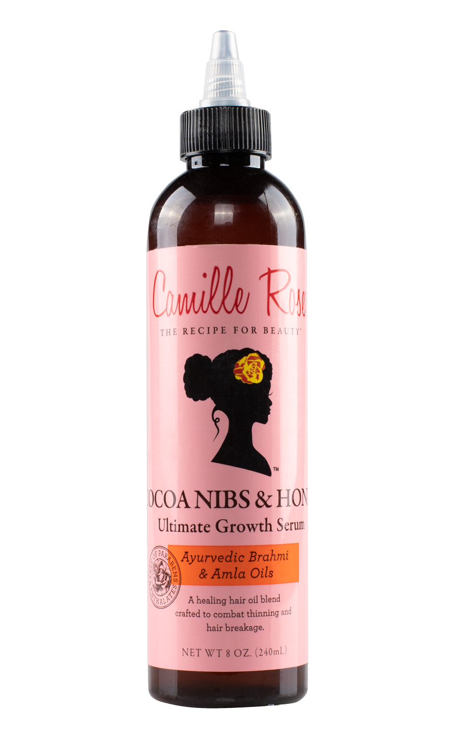 Camille Rose Cocoa Nibs Honey Ultimate Growth Serum, 8 OZ