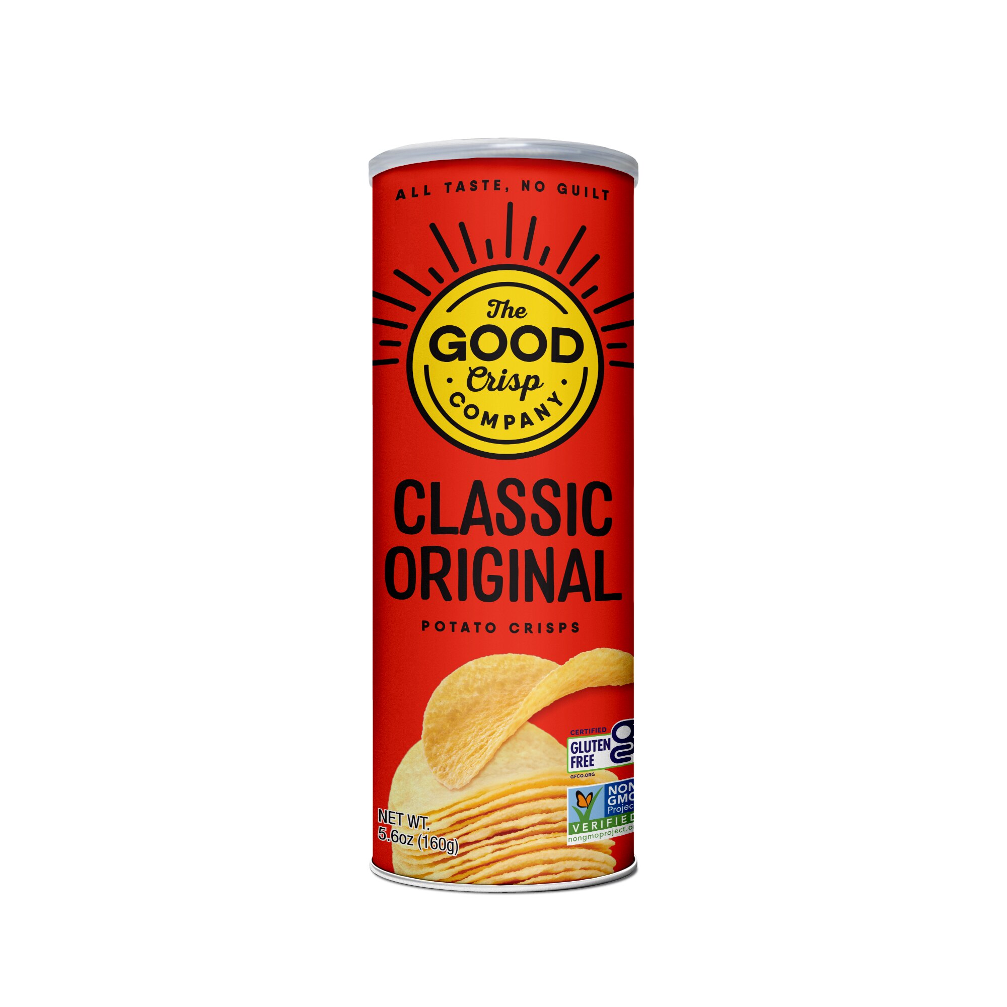 The Good Crisp Company Classic Original Gluten Free Potato Chips, 5.6 oz