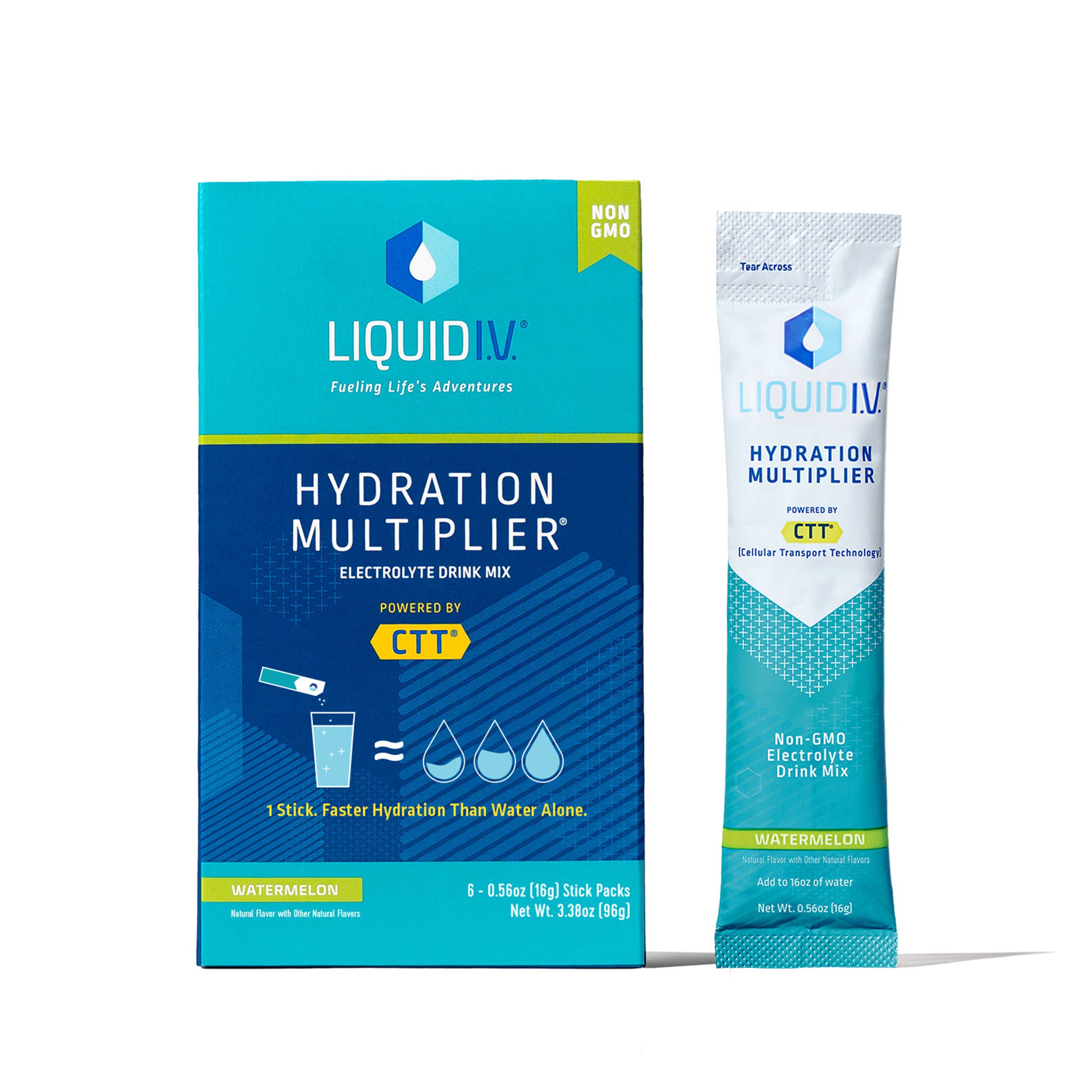 Liquid I.V. Hydration Multiplier Electrolyte Drink Mix Packets, 6 CT