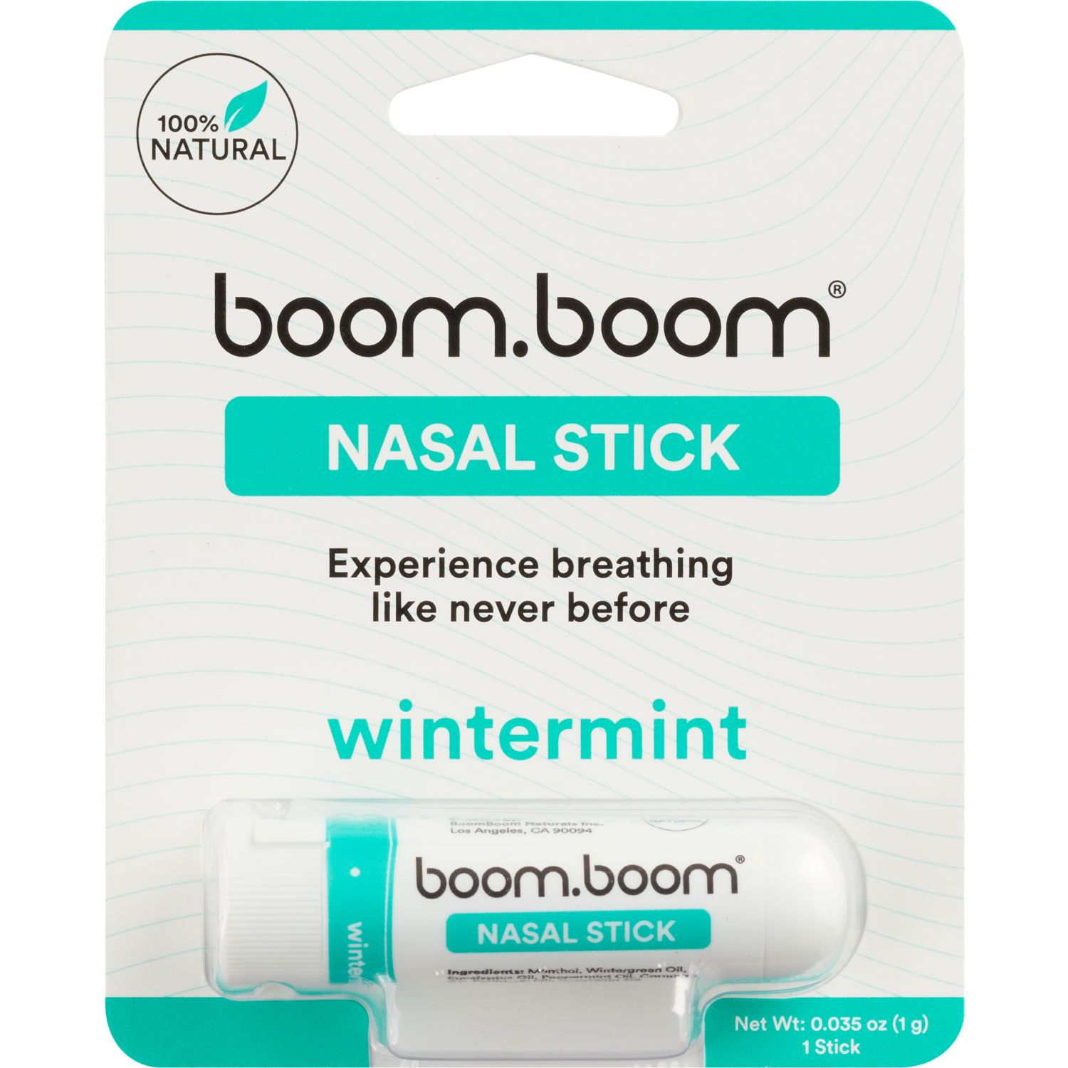 BoomBoom Naturals Nasal Stick