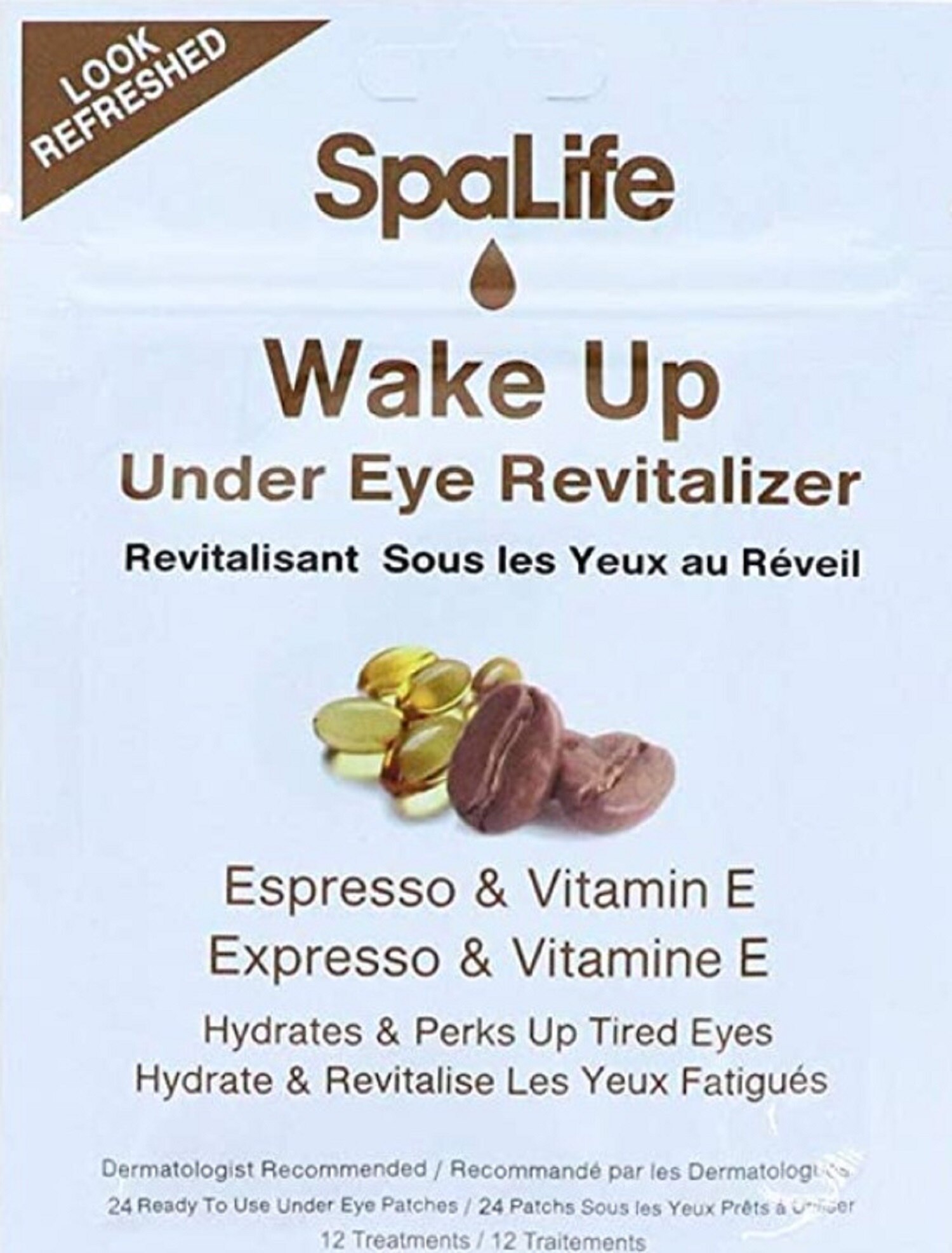 Spa Life Espresso Under Eye Strips