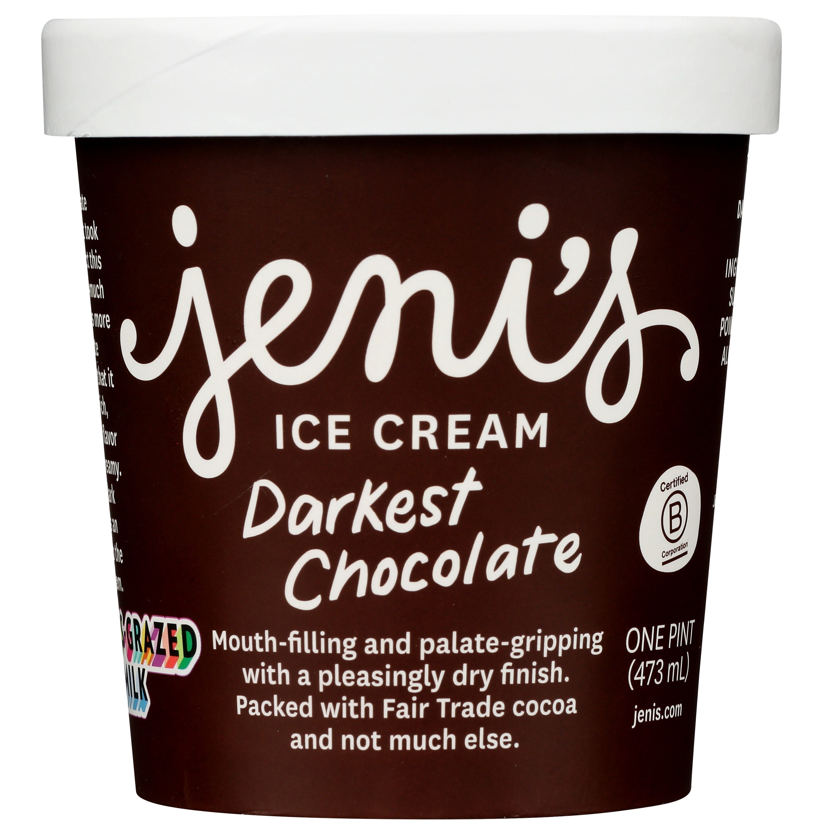 Jeni's Spendid Ice Creams Darkest Chocolate, 16 oz