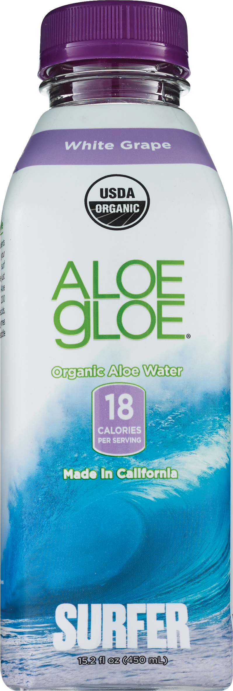 Aloe Gloe Organic Water 15.2 OZ