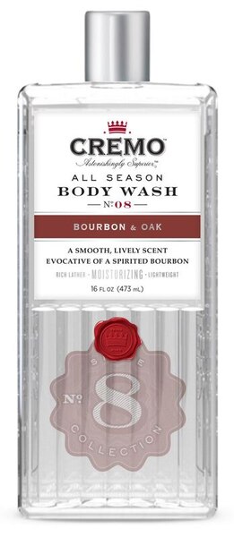 Cremo Body Wash Bourbon & Oak, 16 OZ