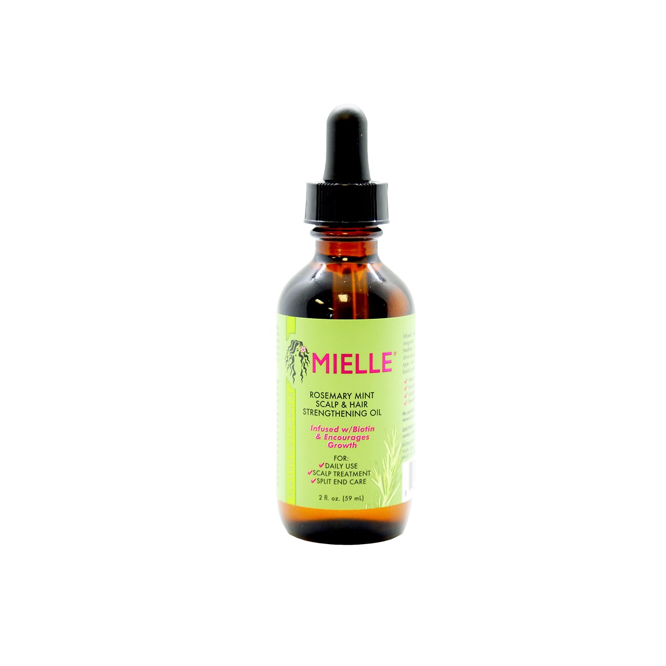 Mielle Rosemary Mint Scalp & Hair Strengthening Oil, 2 OZ