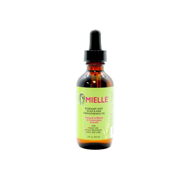 Mielle Rosemary Mint Scalp & Hair Strengthening Oil, 2 OZ