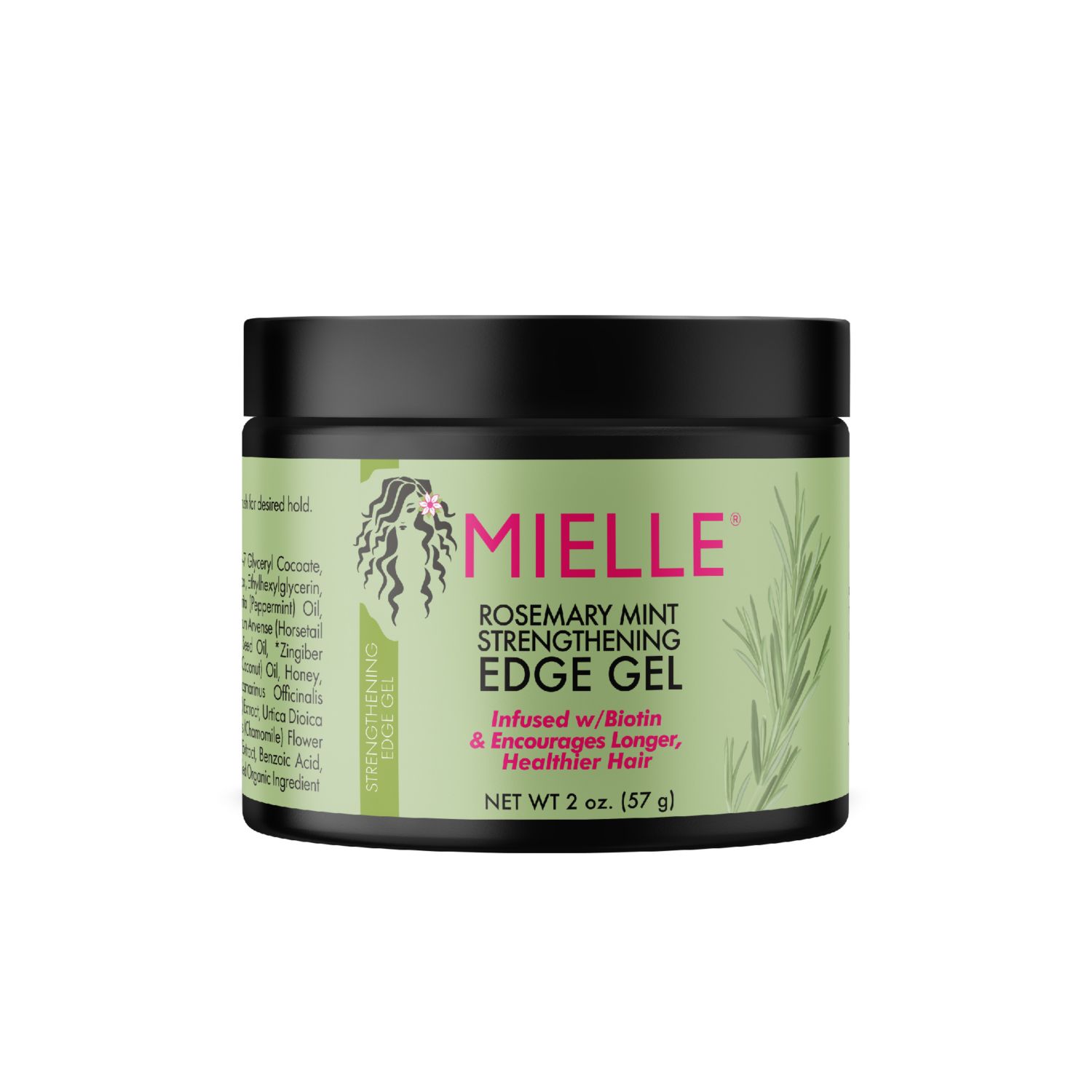 Mielle Rosemary Mint Strengthening Edge Gel, 2 OZ