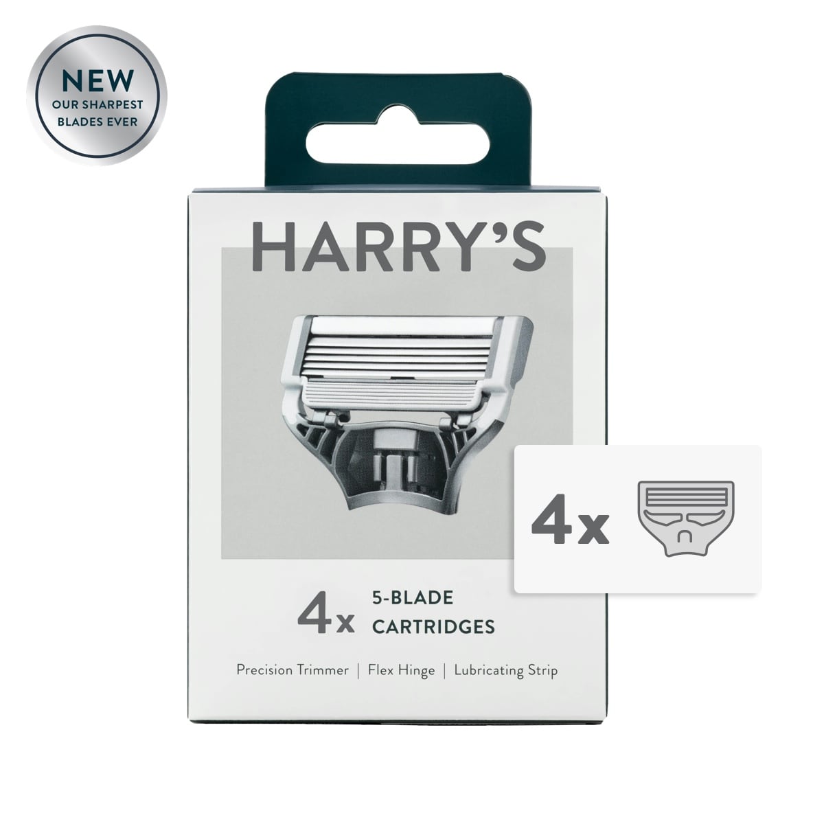 Harry's Men's 5-Blade Razor Blade Refills