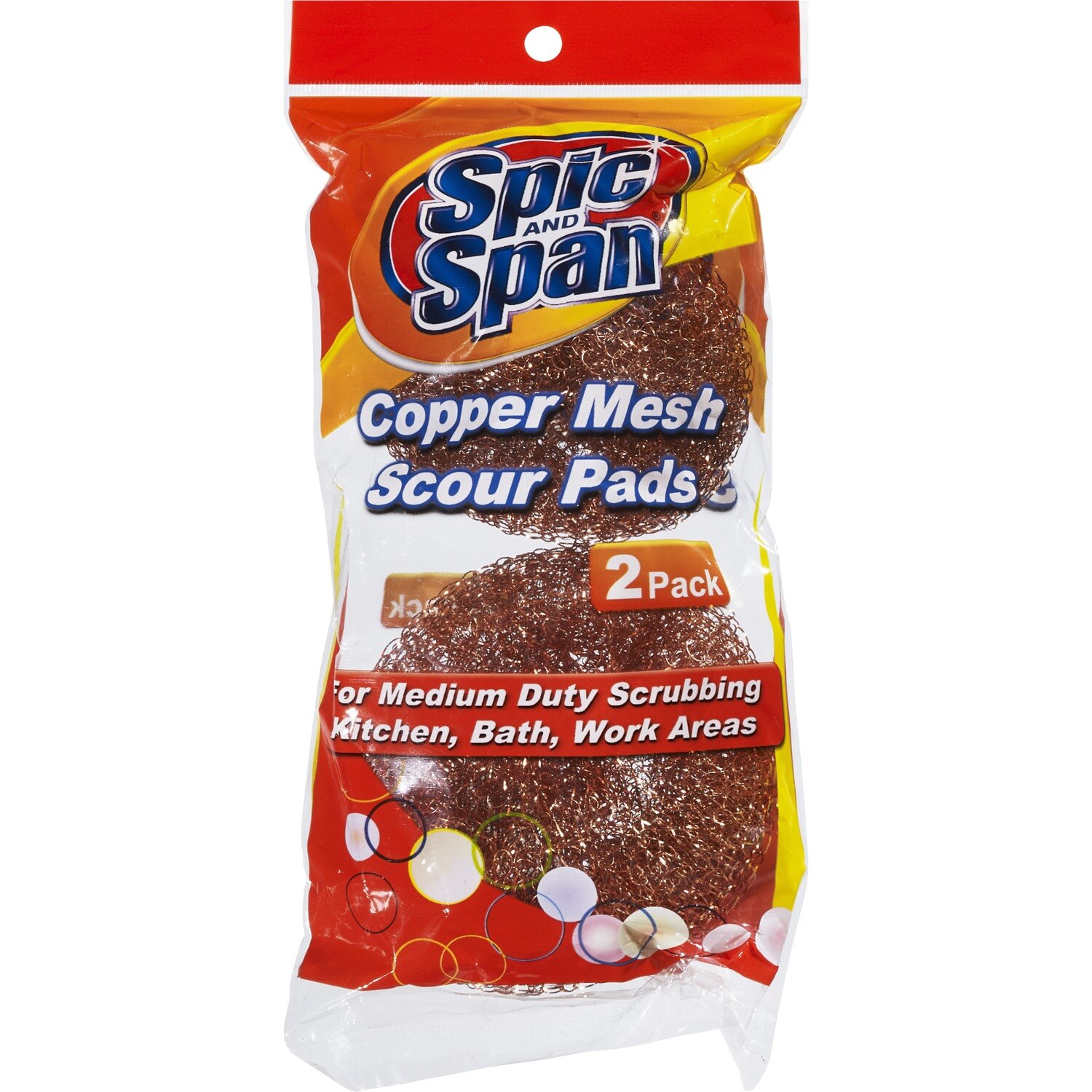 ims Scurb Strong, Copper Mesh Scourers 2 Pack