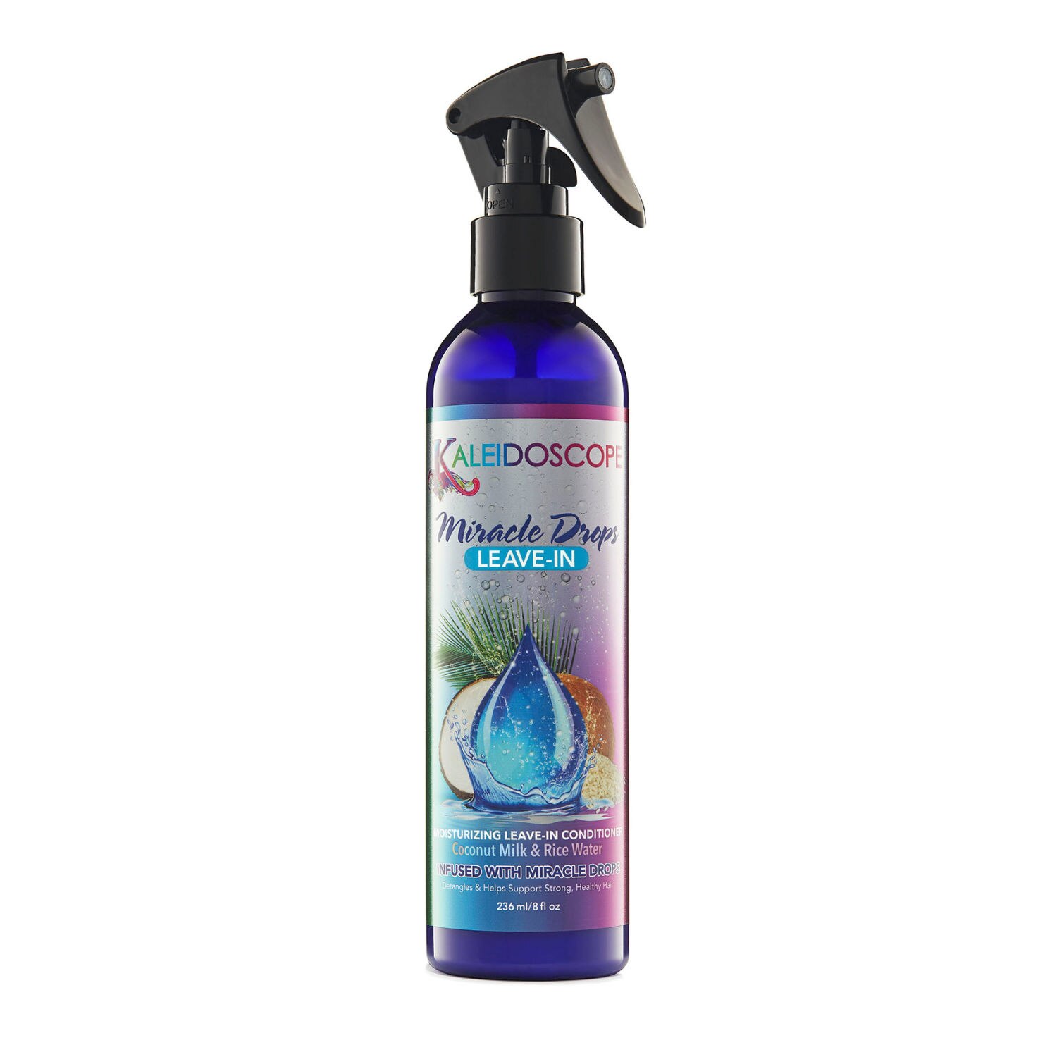 Kaleidoscope Miracle Drops Leave-In Conditioner, 8 OZ