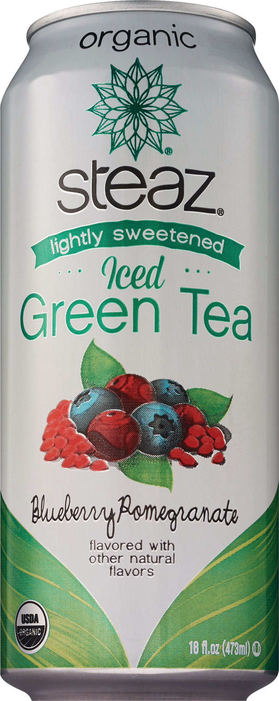 Steaz Organic Iced Green Tea, 16 OZ