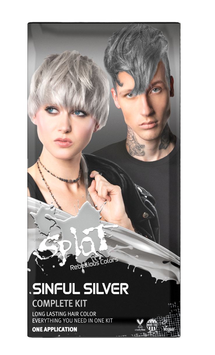 Splat Complete Semi-Permanent Hair Color Kit with Bleach