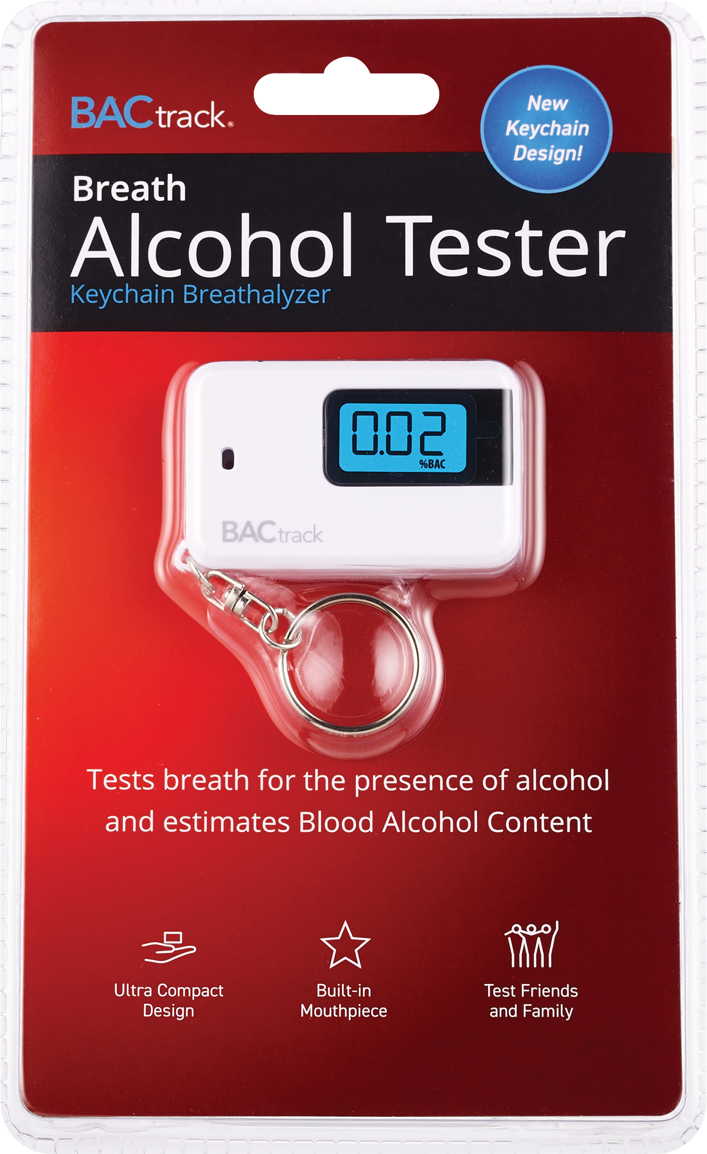 BACtrack Alcohol Tester Keychain Breathlyzer