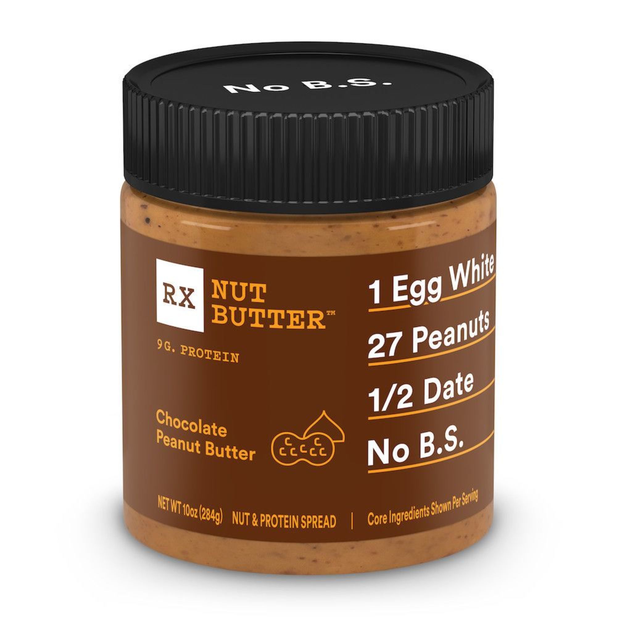 RX Nut Butter Chocolate Peanut Butter, 10 oz