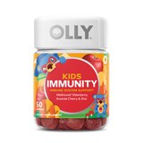 Olly Kids Mighty Immunity Gummies Cherry Berry, 50CT, thumbnail image 1 of 5