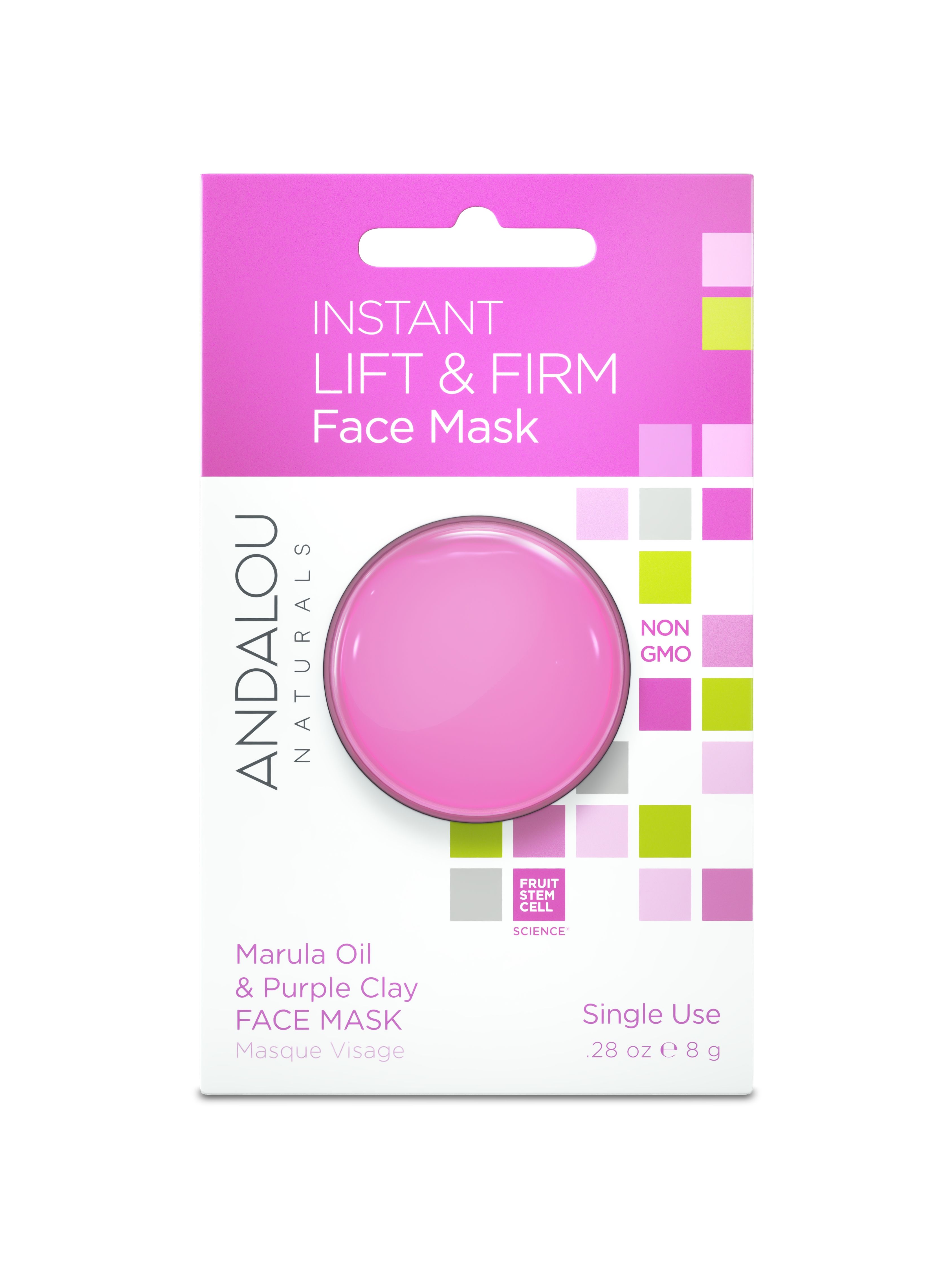 Andalou Lift & Firm Clay Mask Pod, 0.28 OZ