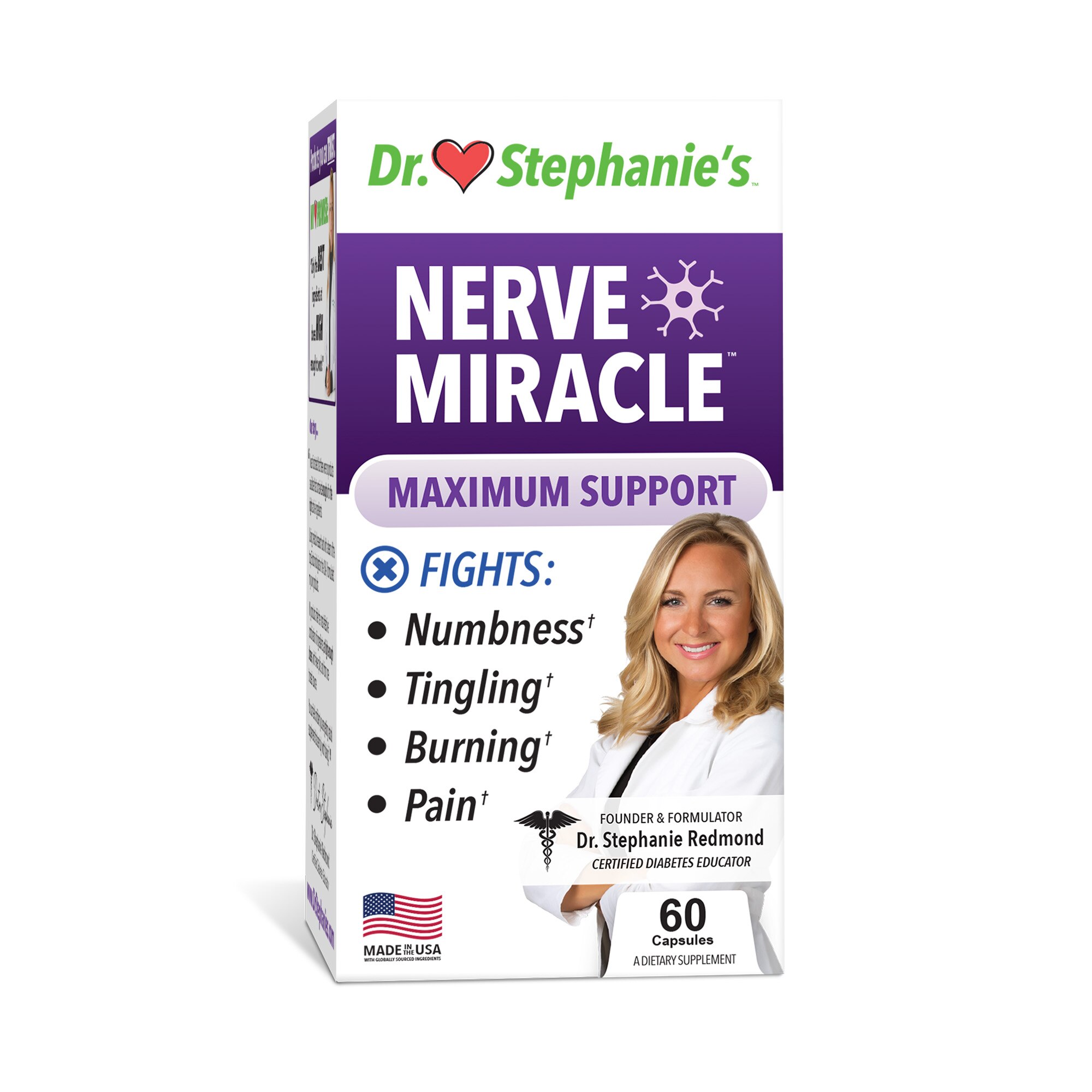 Dr. Stephanie's Nerve Miracle, 60 CT