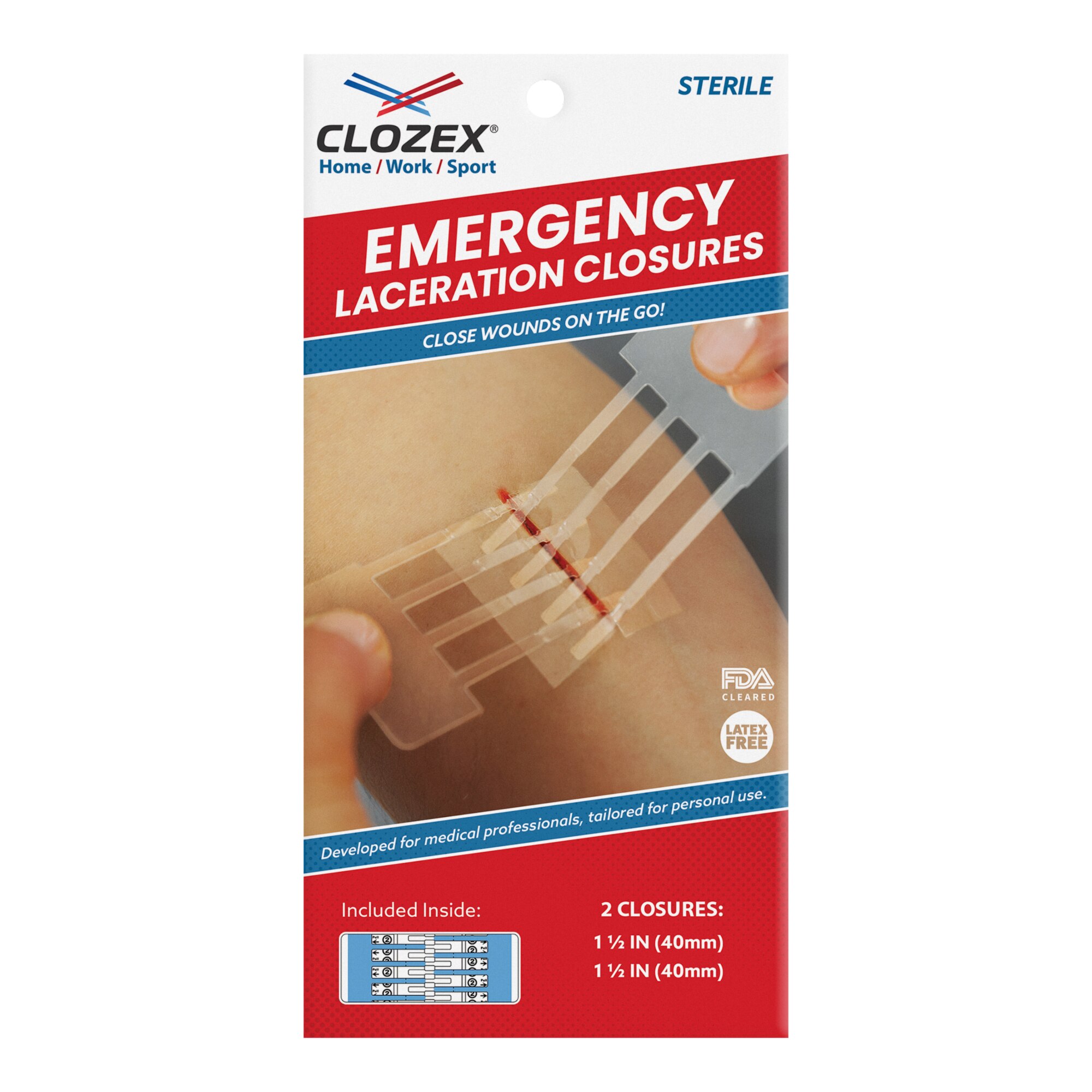 Clozex Laceration Closures