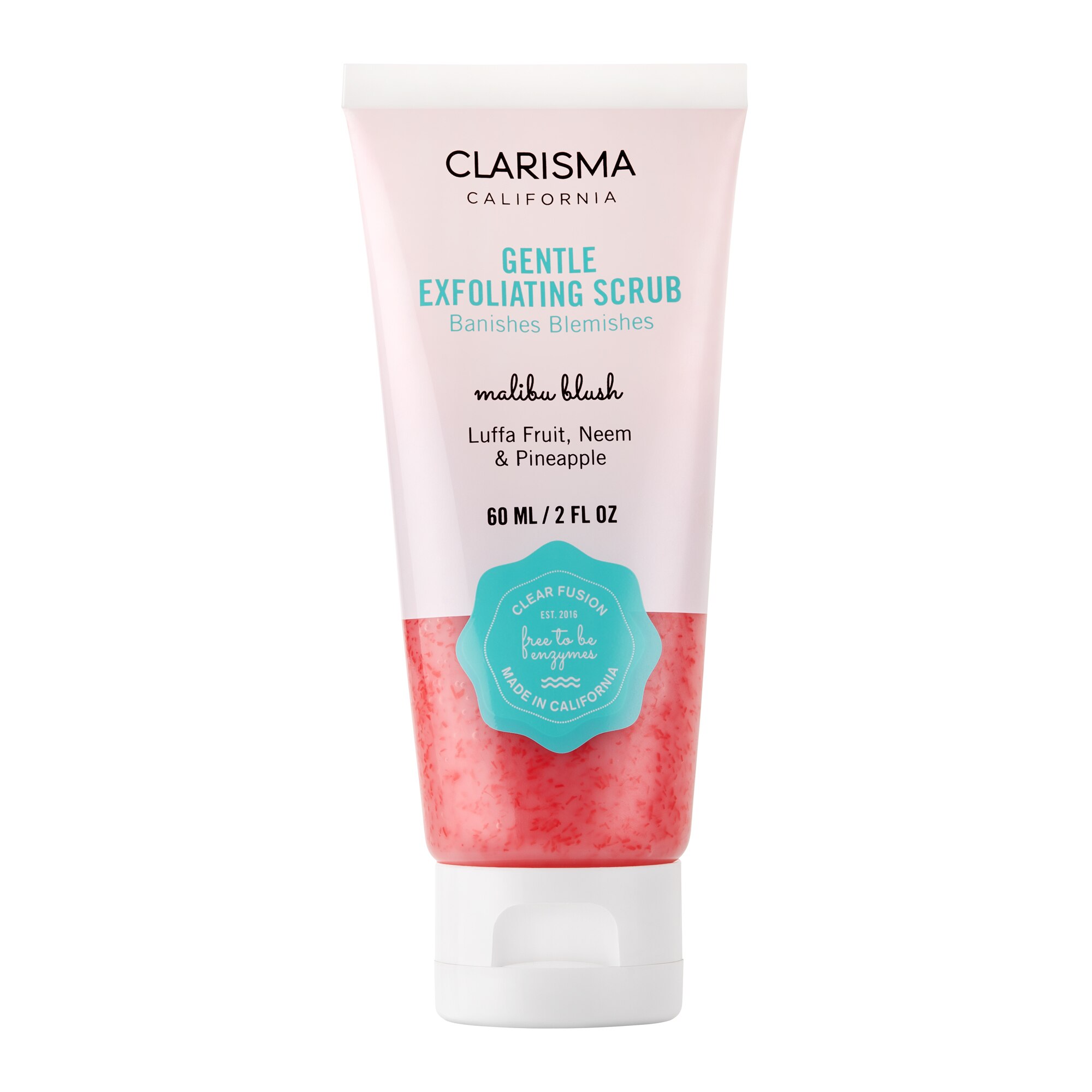 CLARISMA Malibu Blush Gentle Exfoliating Scrub