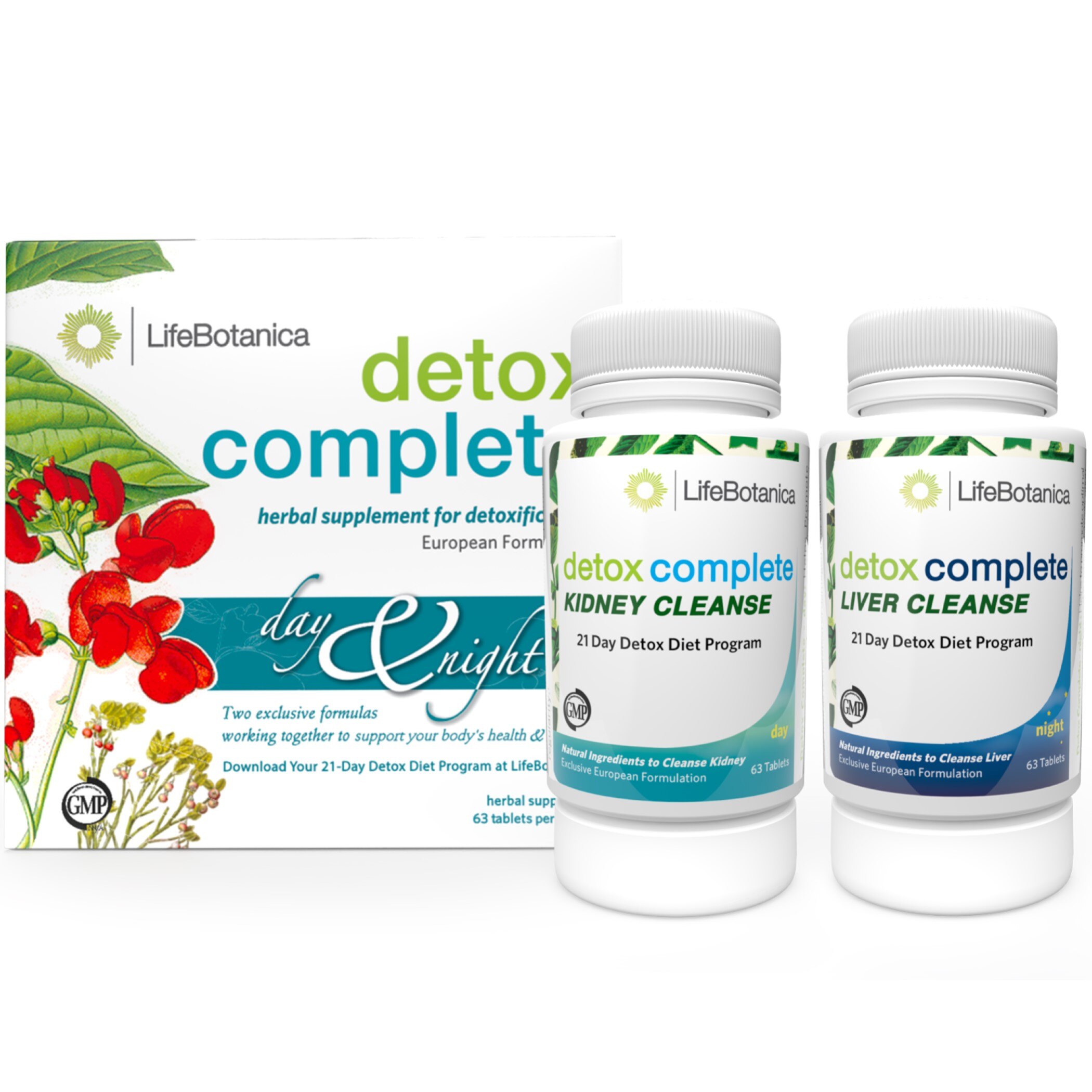 Life Botanica Detox Complete Kidney Cleanse Day & Night