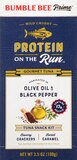 Bumble Bee Protein on the Run Tuna Kit, Olive Oil & Pepper, 3.5 oz, thumbnail image 1 of 2