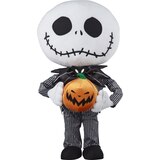 Disney Tim Burton's The Nightmare Before Christmas Jack Skellington Halloween Greeter, 21 in, thumbnail image 1 of 4