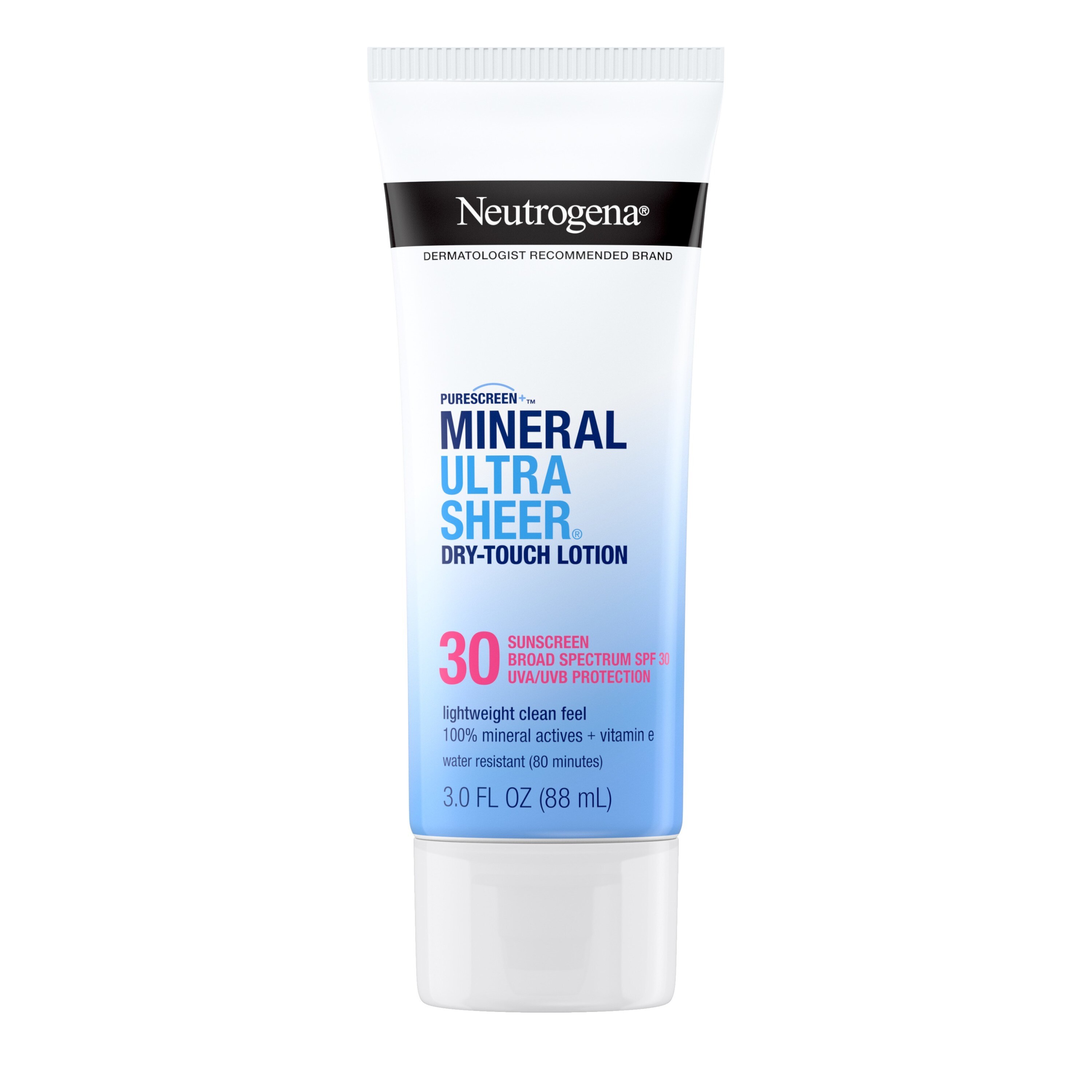 Neutrogena Mineral UltraSheer Dry-Touch SPF 30 Lotion, 3 oz