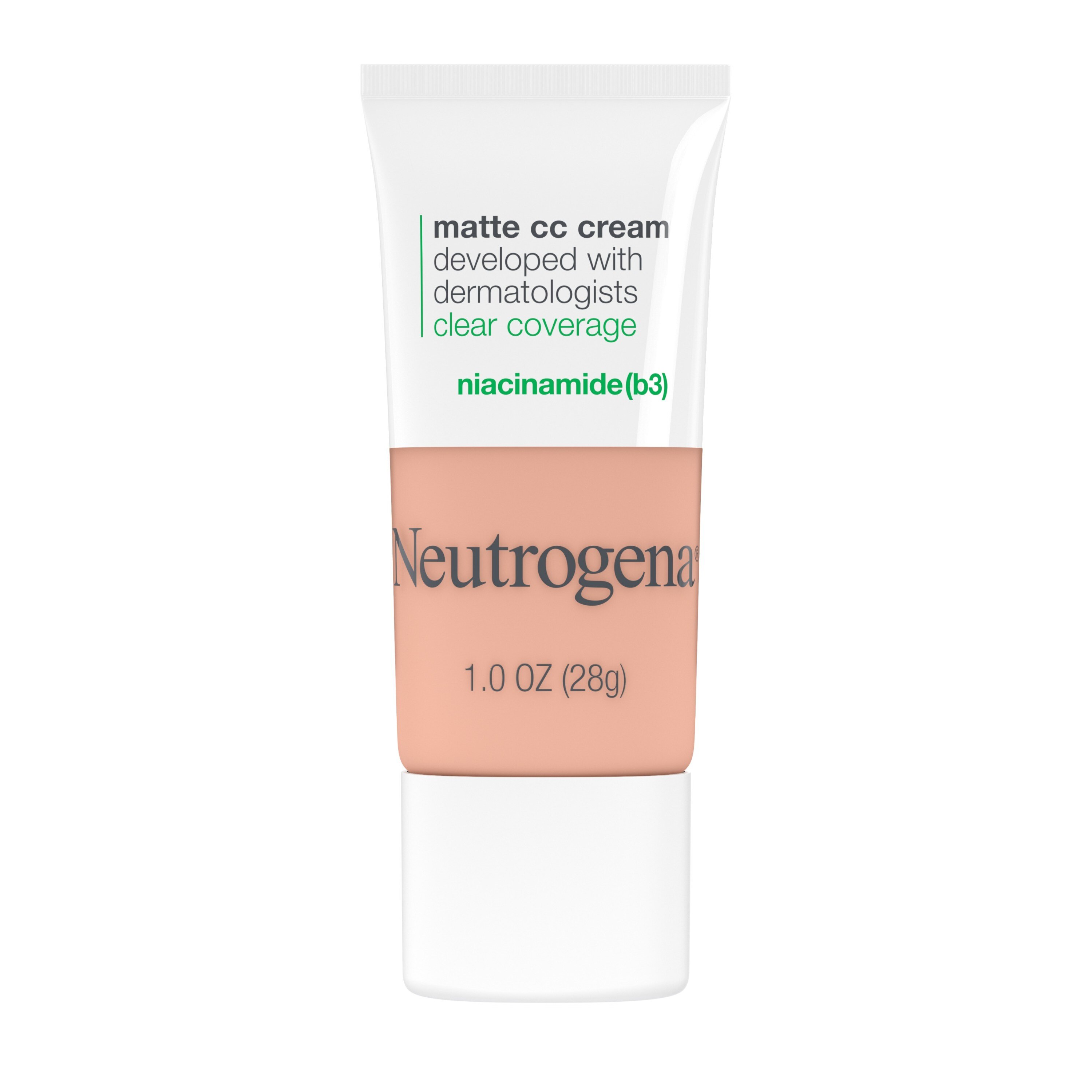 Neutrogena Clear Coverage Flawless Matte CC Cream, 1 OZ