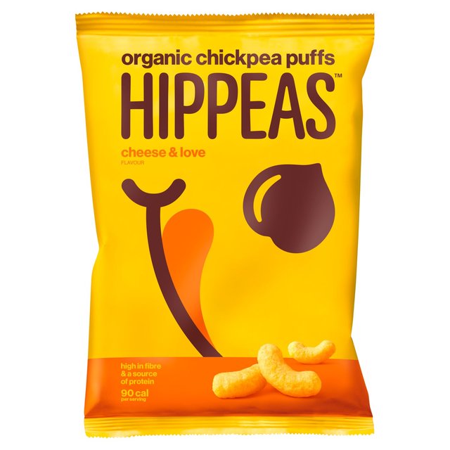 Hippeas Organic Chickpea Puffs, Nacho Vibes, 4 oz