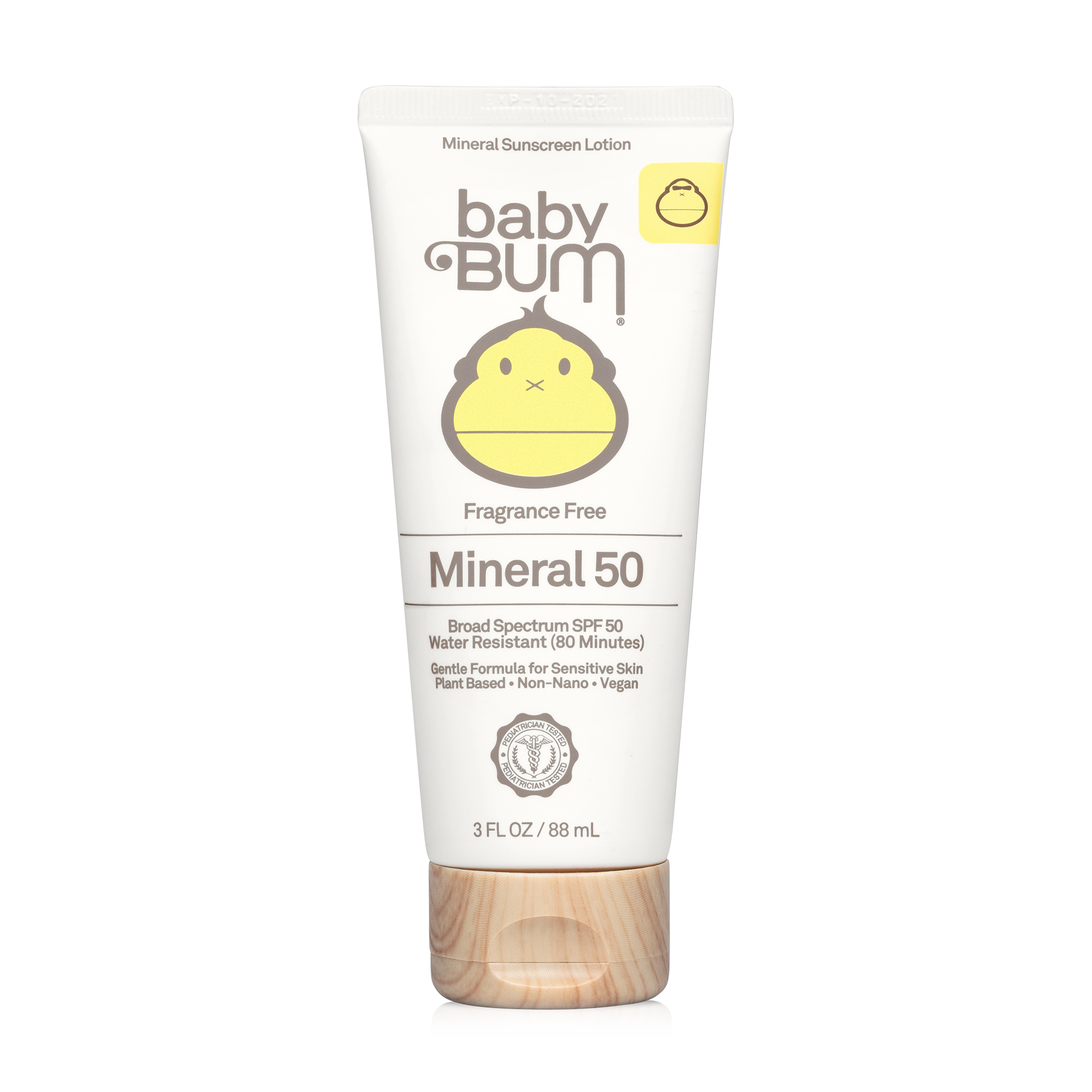 Baby Bum SPF 50 Mineral Sunscreen Lotion, 3 OZ