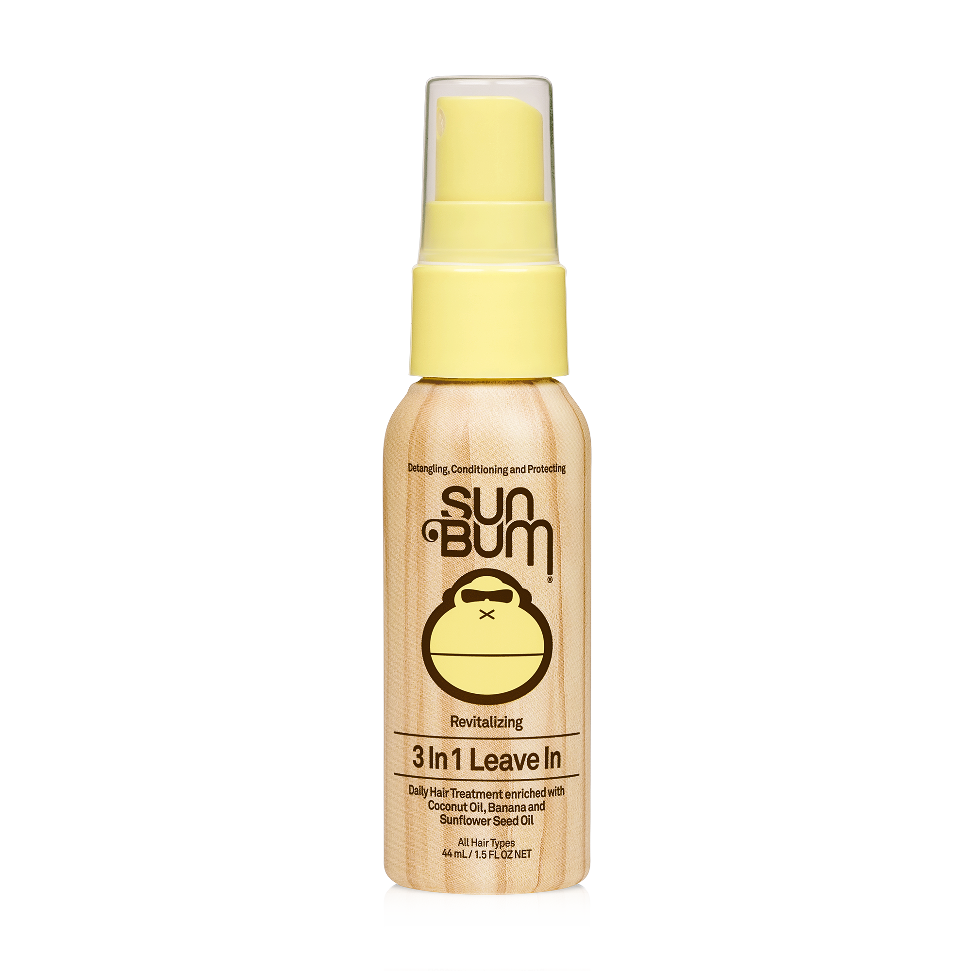 Sun Bum 3-in-1 Leave In Travel Size, 1.5 OZ