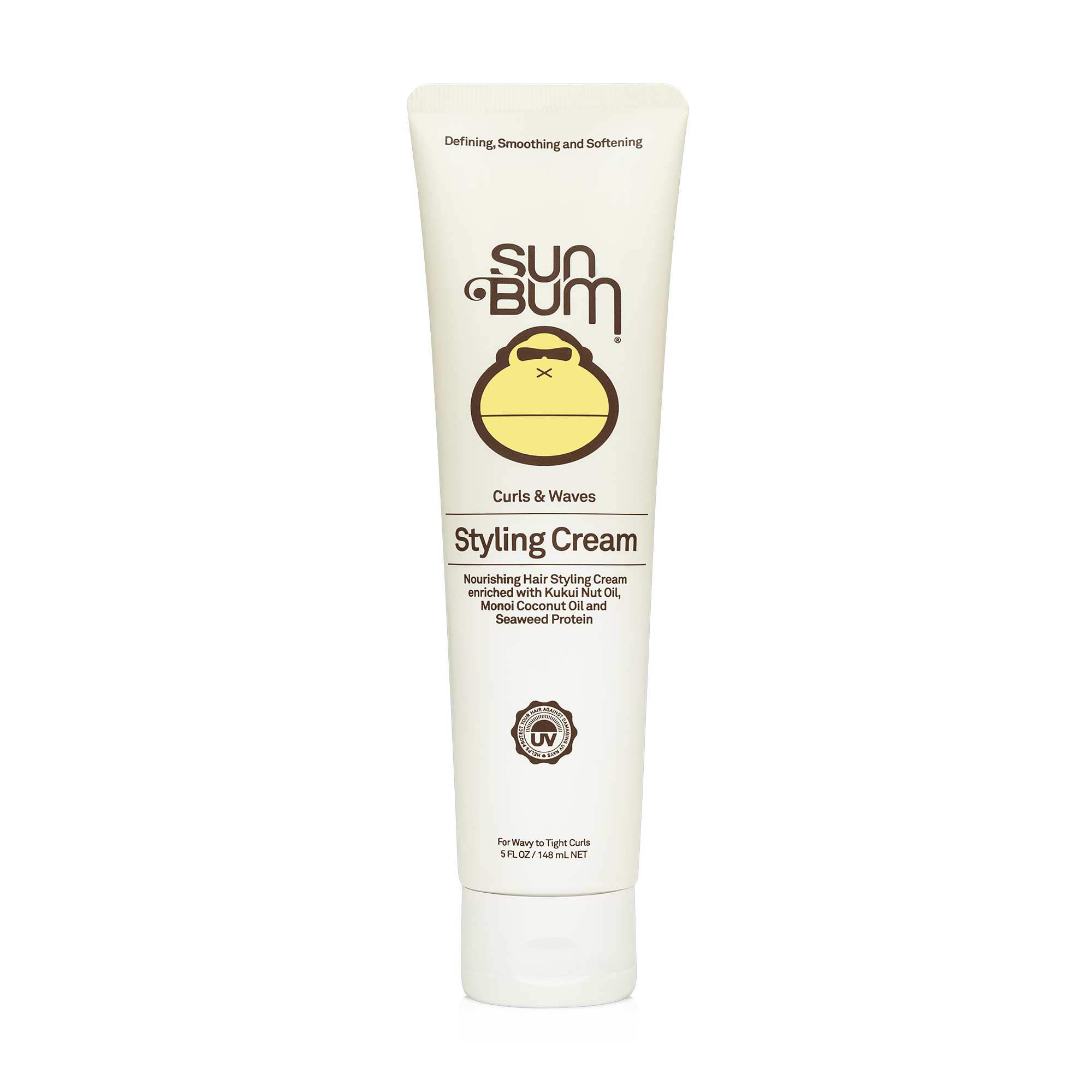 Sun Bum Curls and Waves Styling Cream, 5 OZ