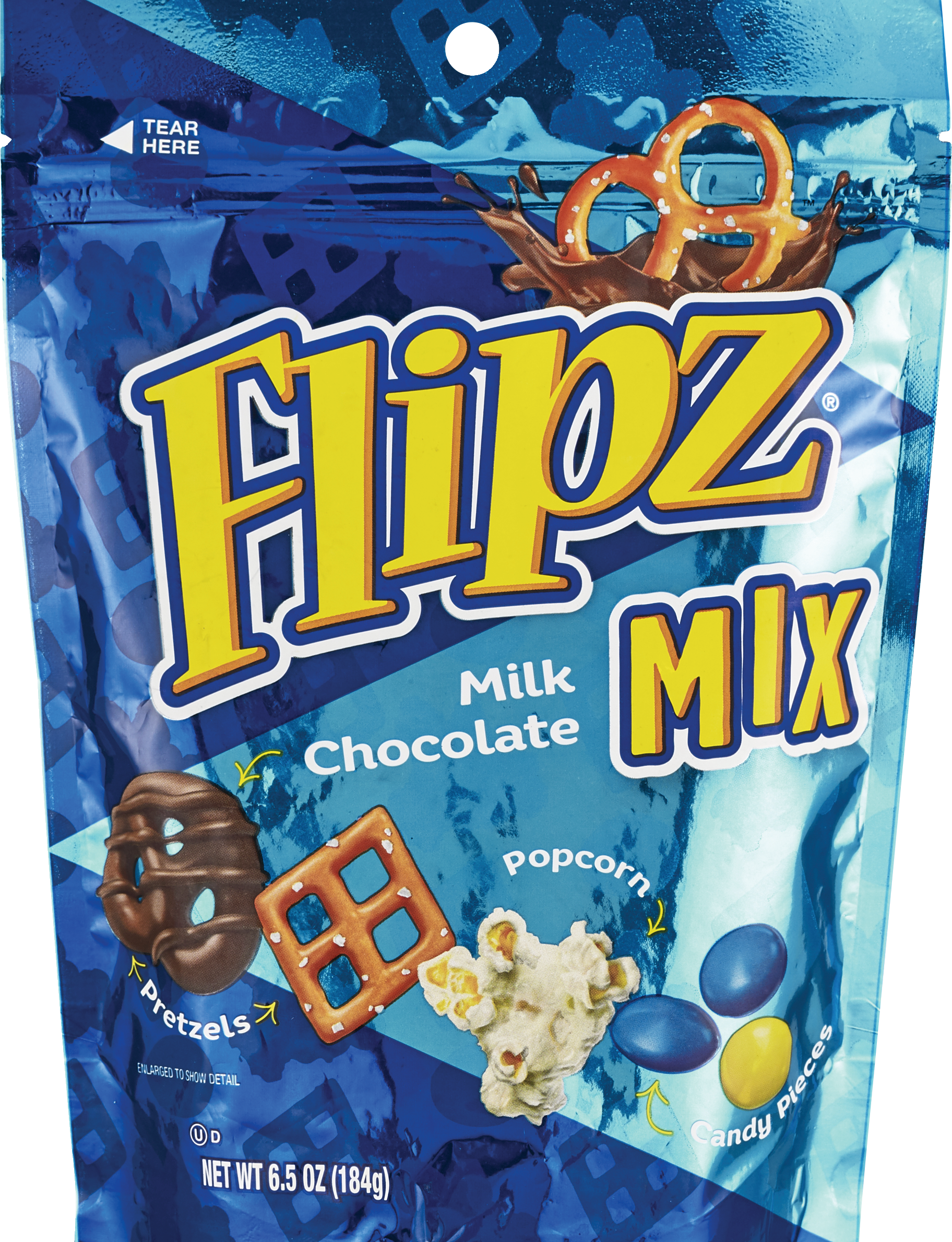 Flipz Milk Chocolate Snack Mix, 6.5 OZ