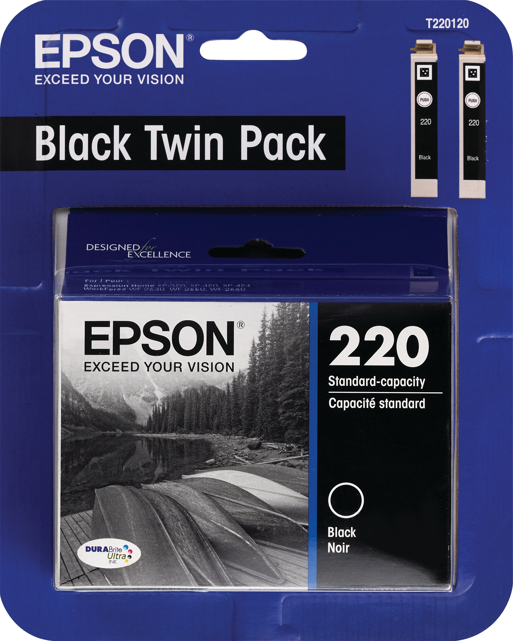 Epson Exceed Your Vision Black Ink Twin Pack