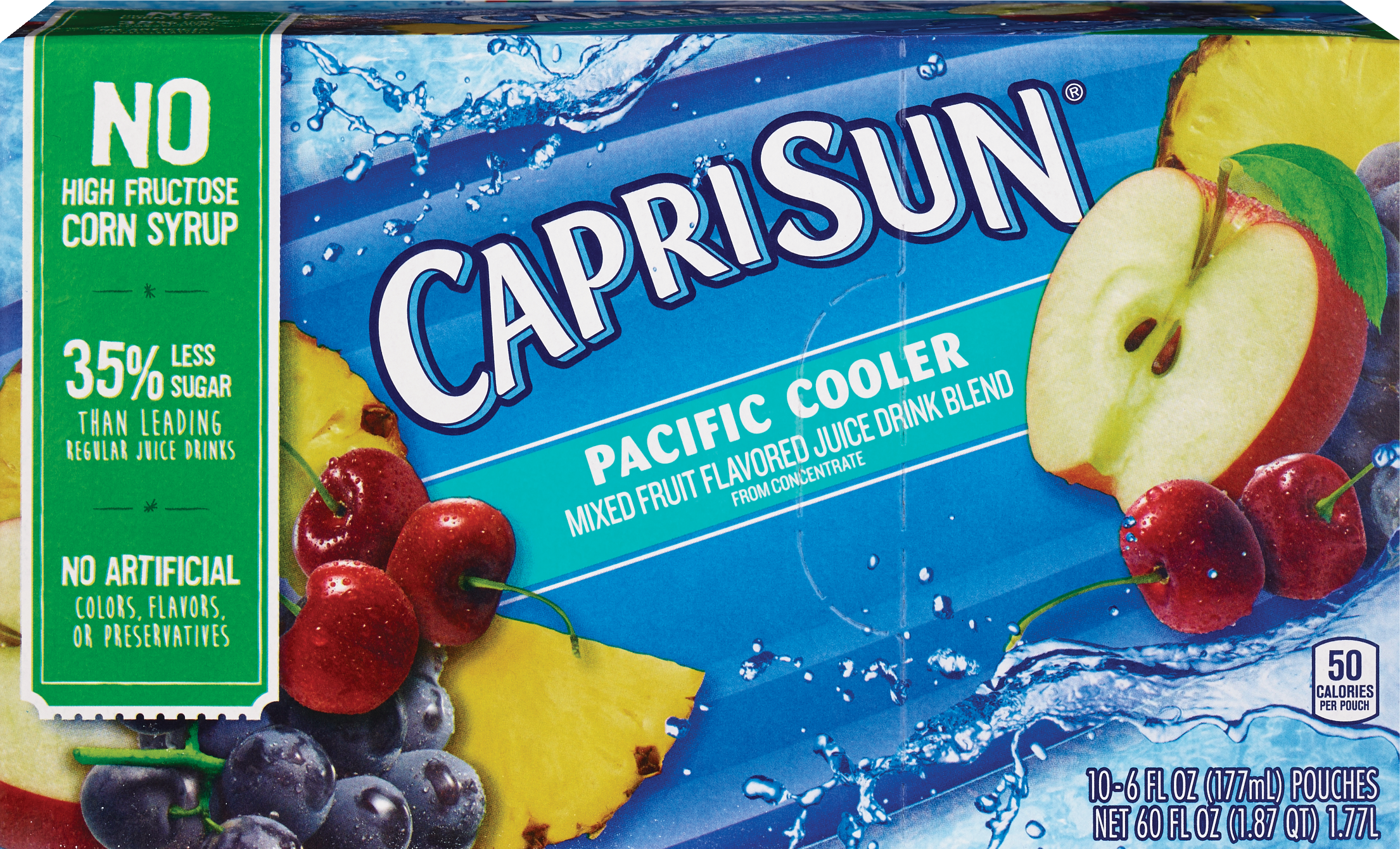 Capri Sun Pacific Cooler Punch Juice Drink 10-Pack