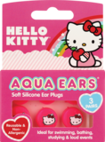 Hello Kitty Aqua Ears Soft Silicone Ear Plugs, thumbnail image 1 of 2