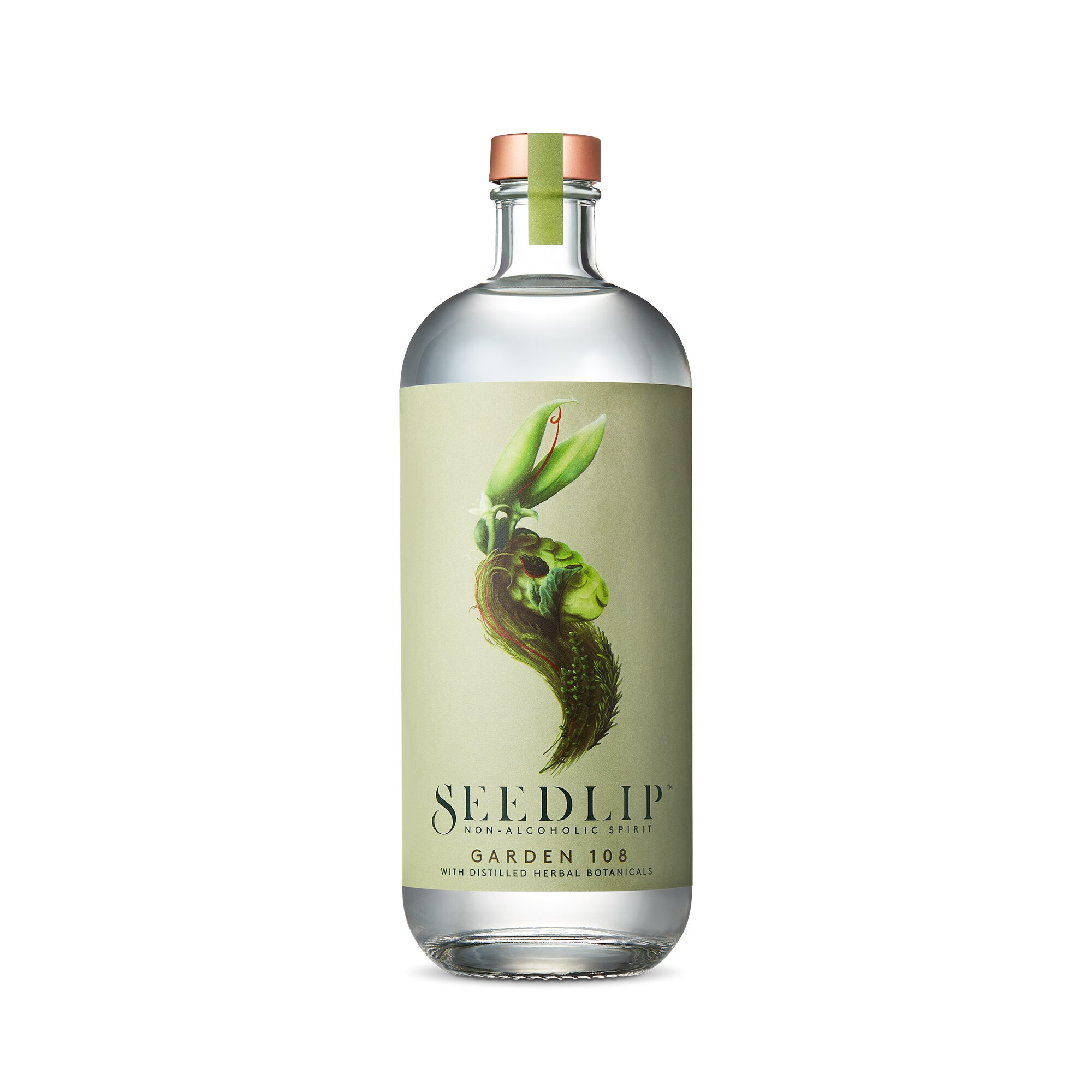 Seedlip Garden 108 Non-alcoholic Spirit, Calorie Free & Sugar Free, 700 ML